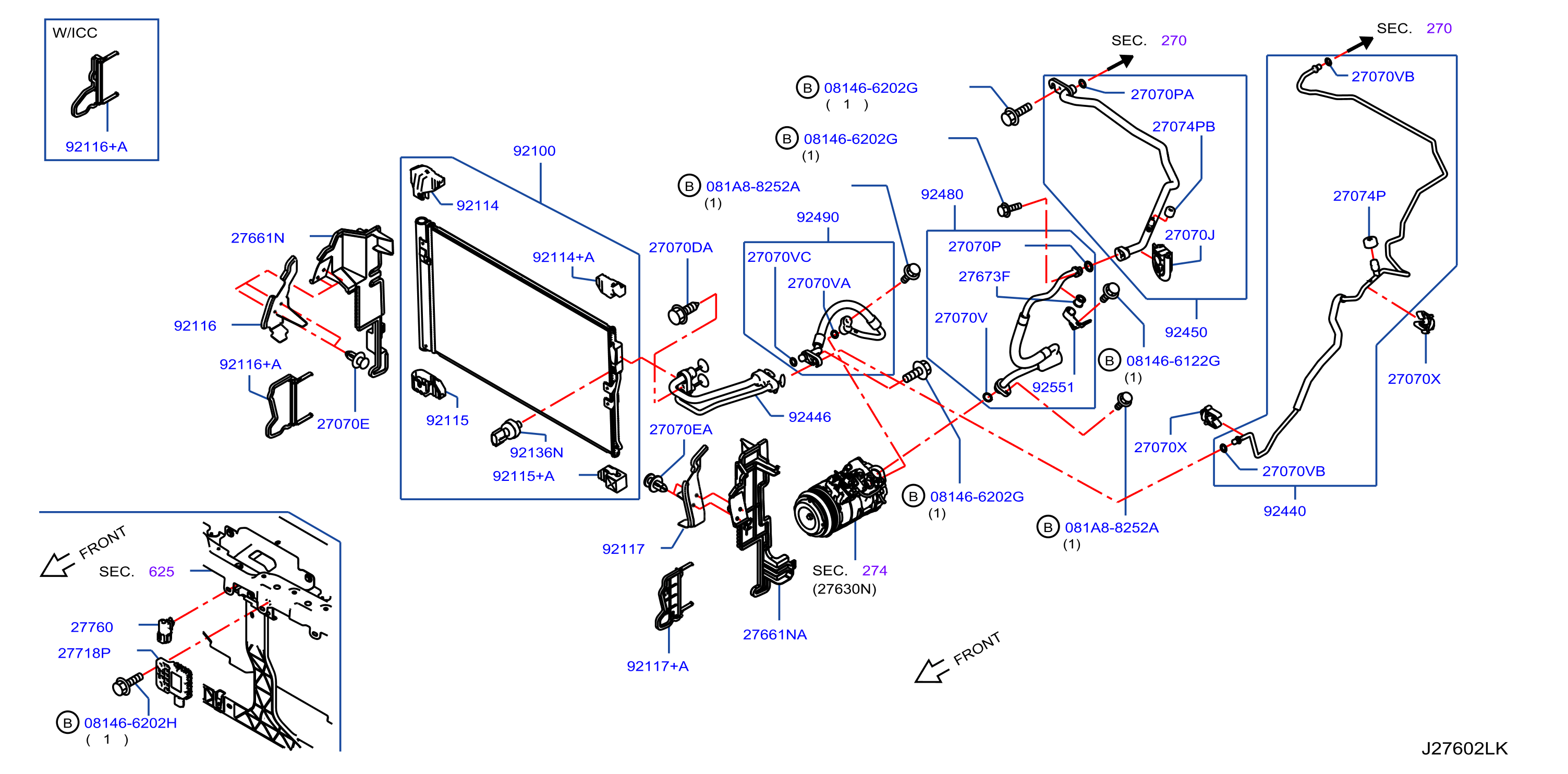 Condenser Liquid Tank Piping