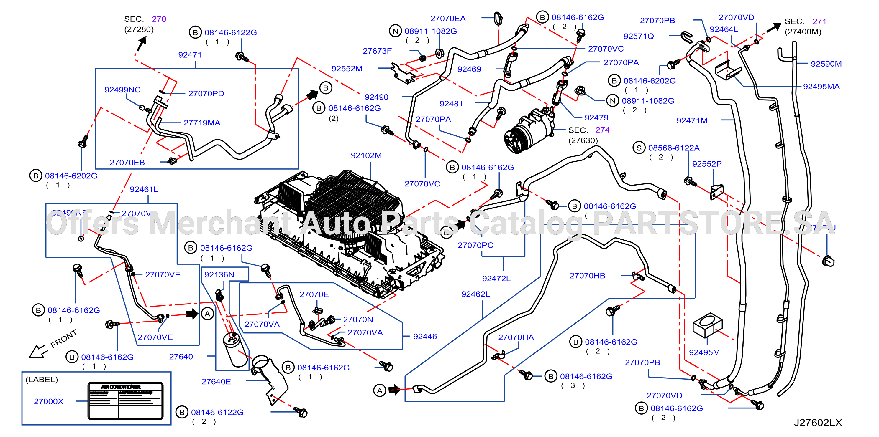 Condenser Liquid Tank Piping Piping