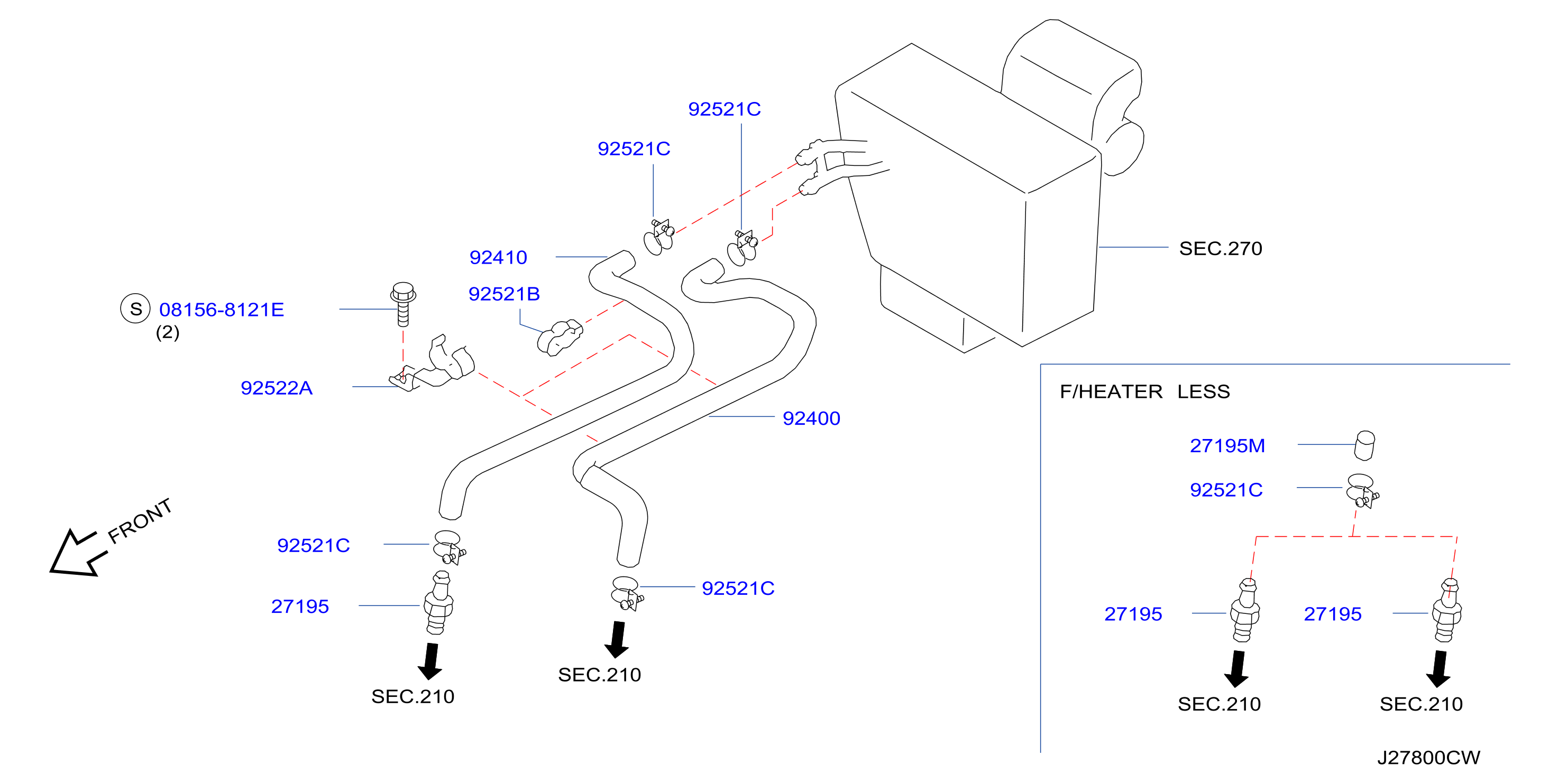 Heater Piping