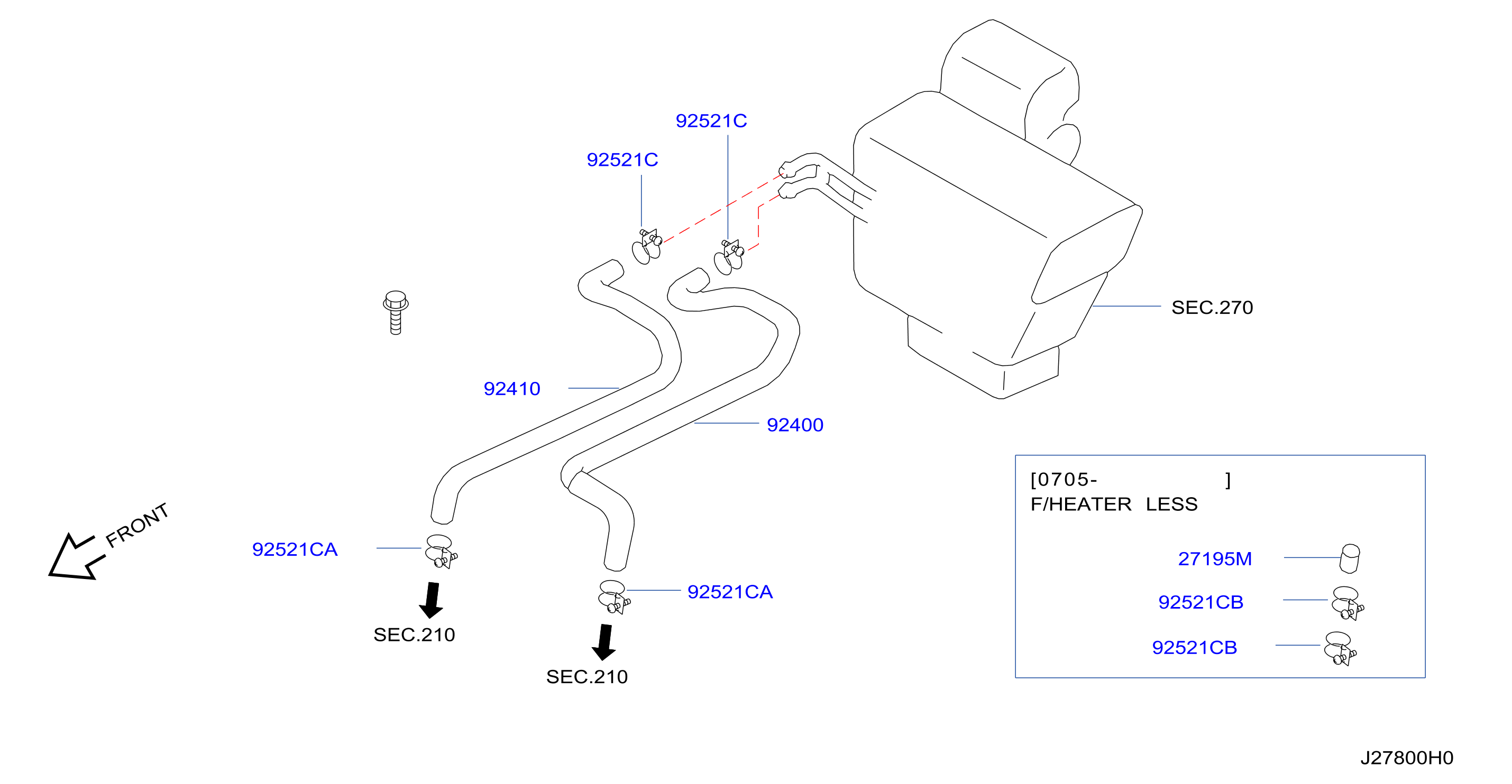 Heater Piping