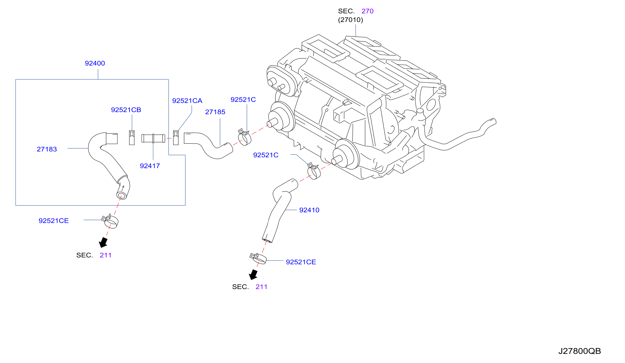 Heater Piping