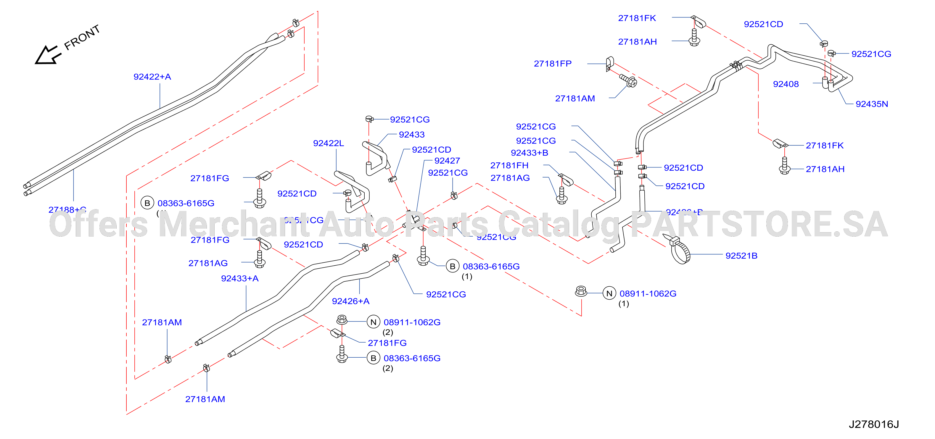 Heater Piping Rear Piping Svip