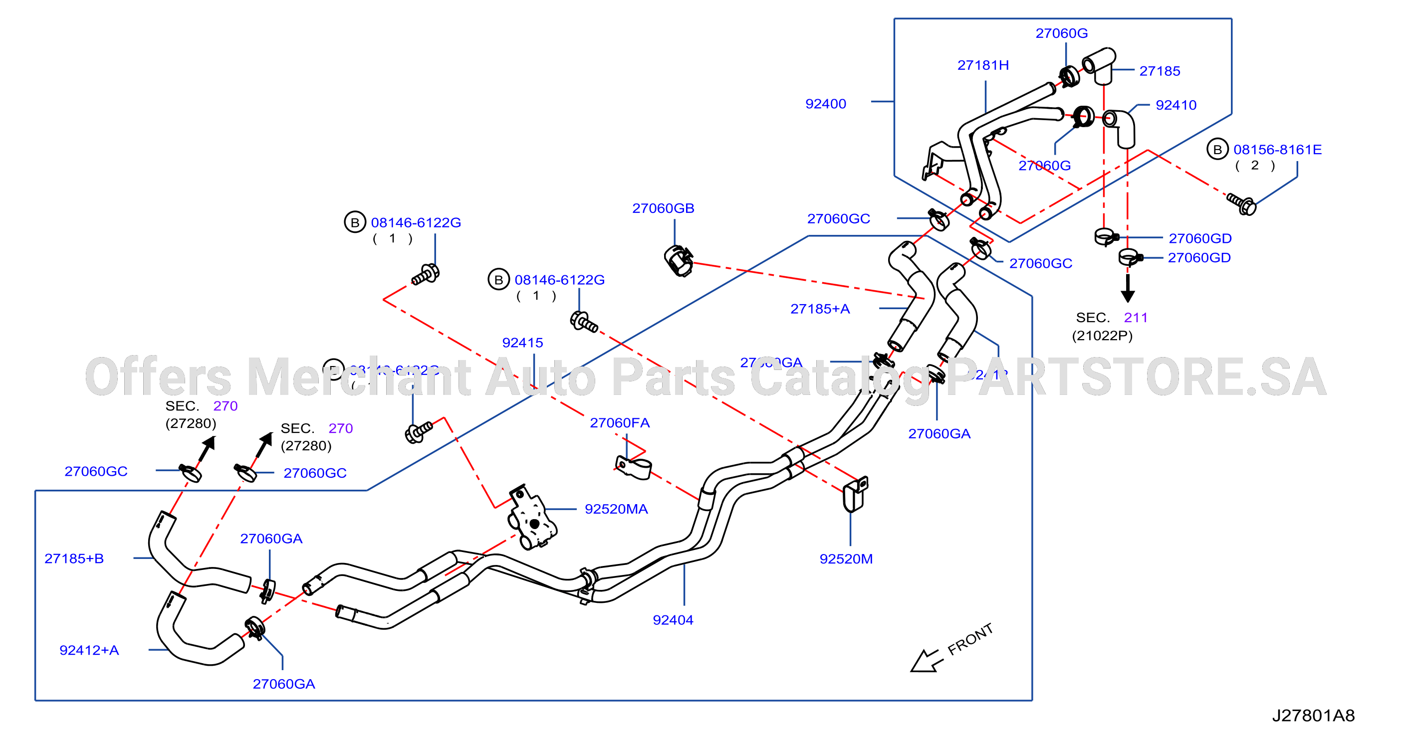 Heater Piping