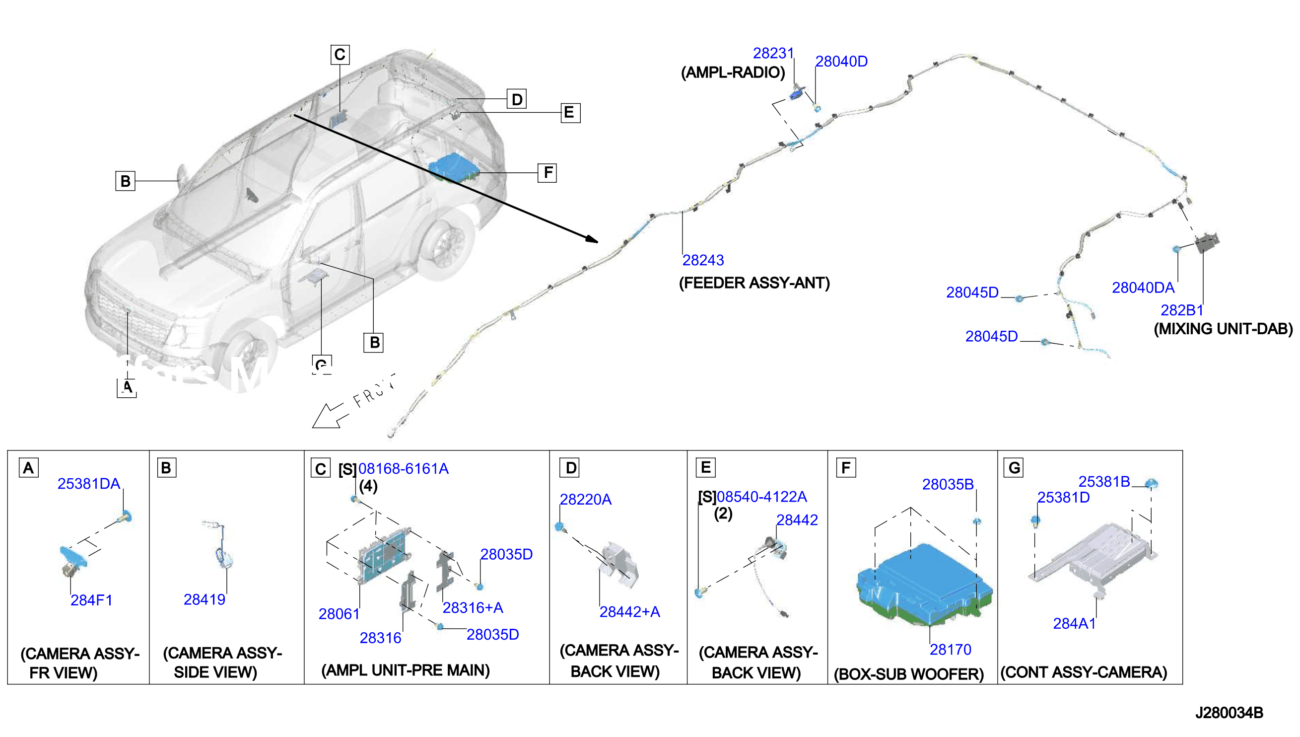 Audio Visual Antenna Single