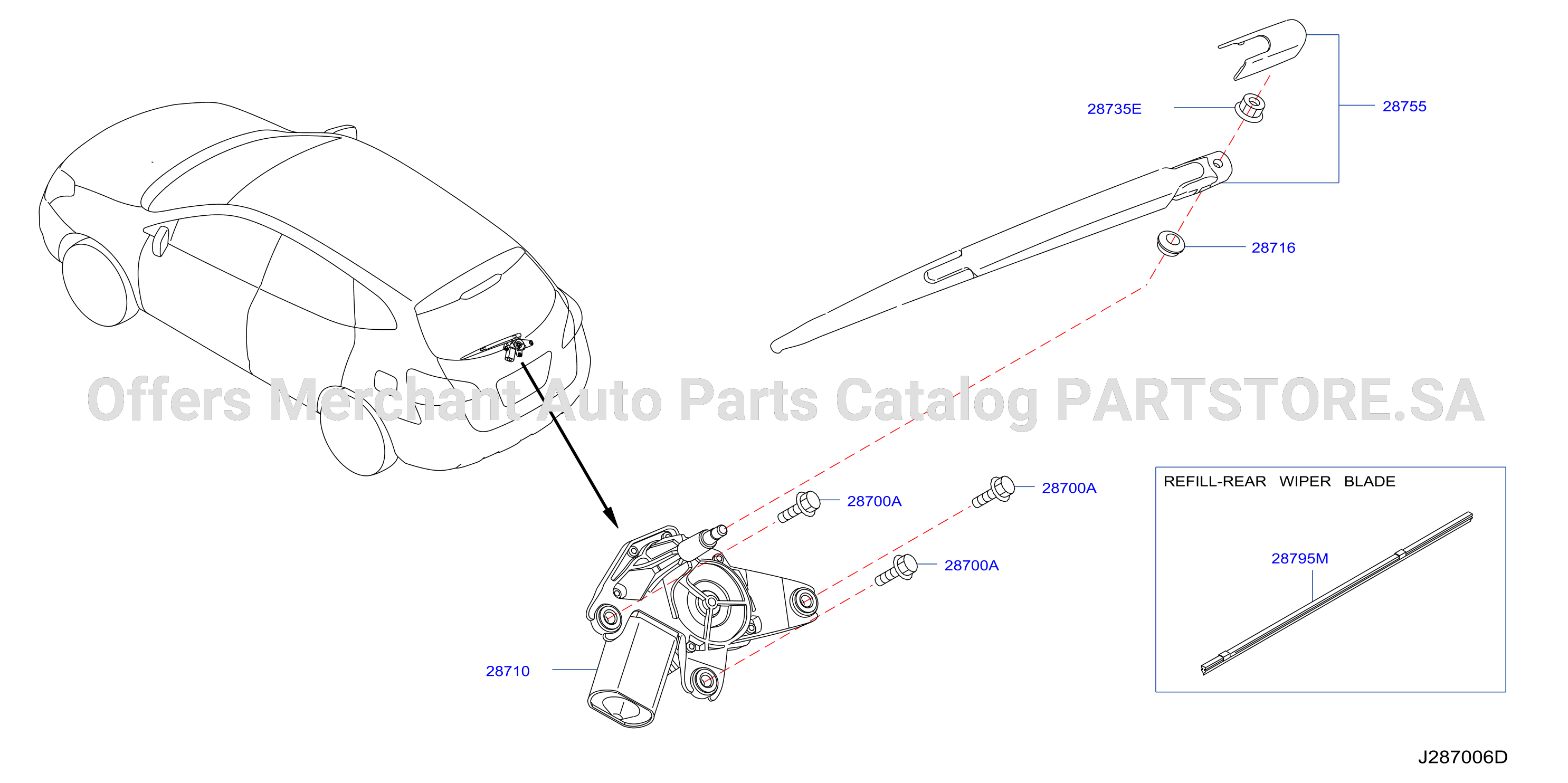 Rear Window Wiper