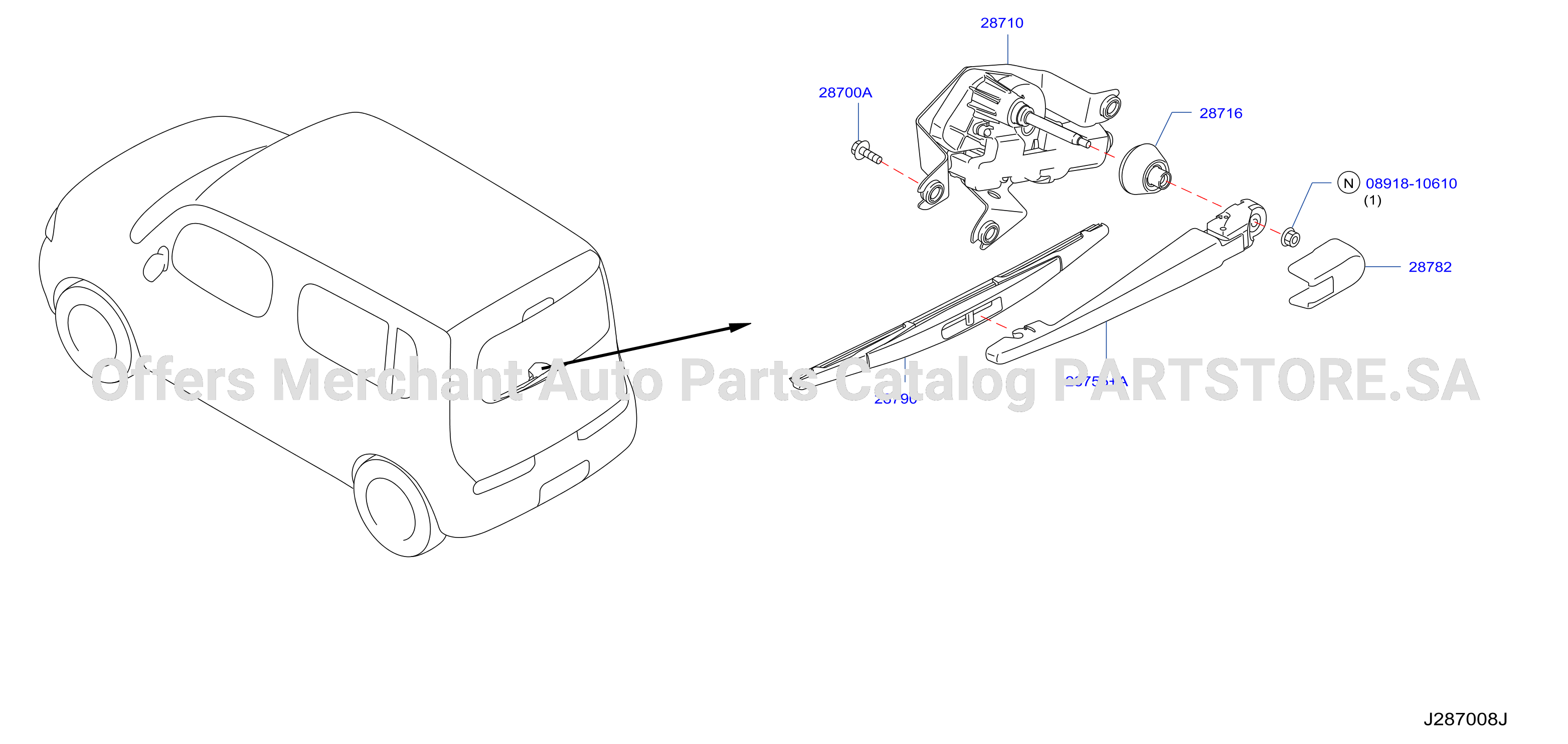Rear Window Wiper