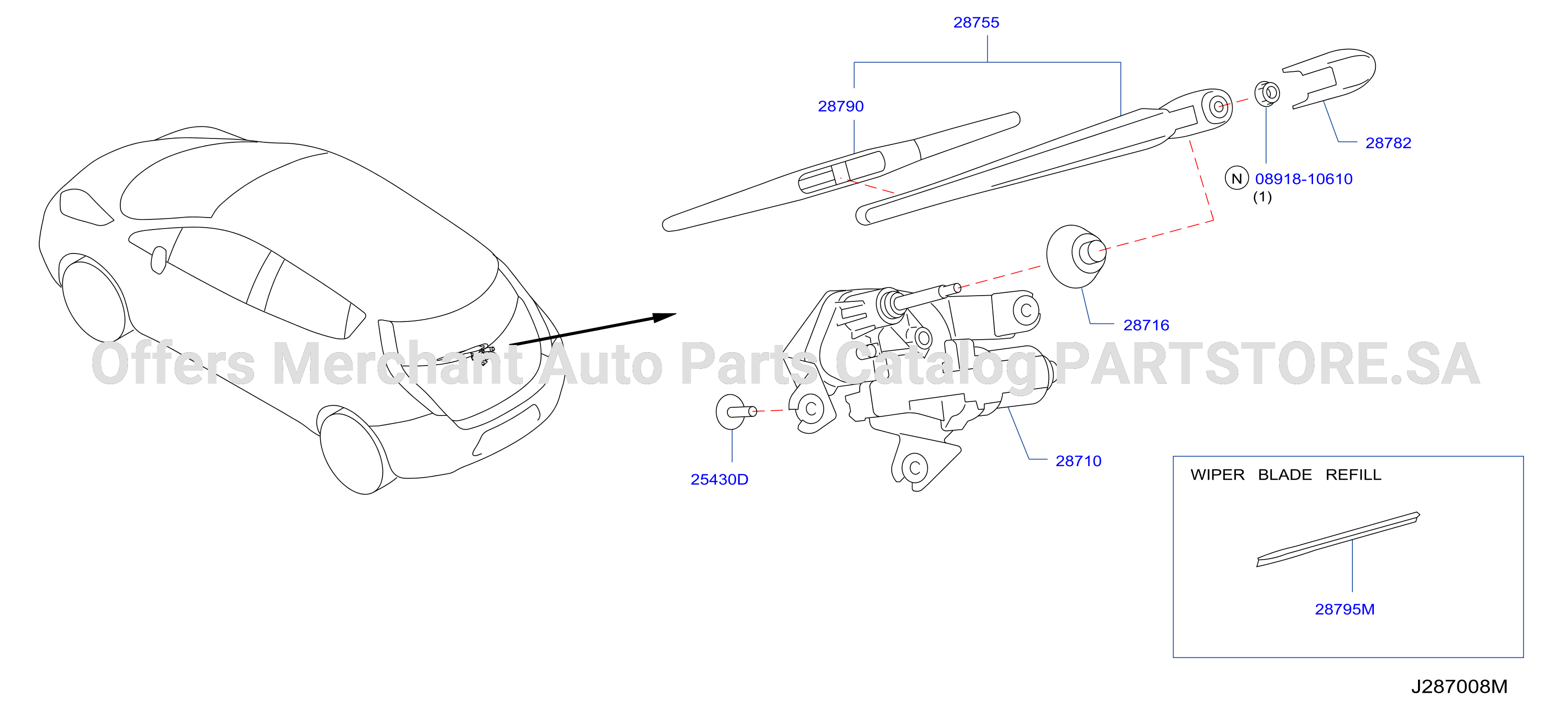 Rear Window Wiper