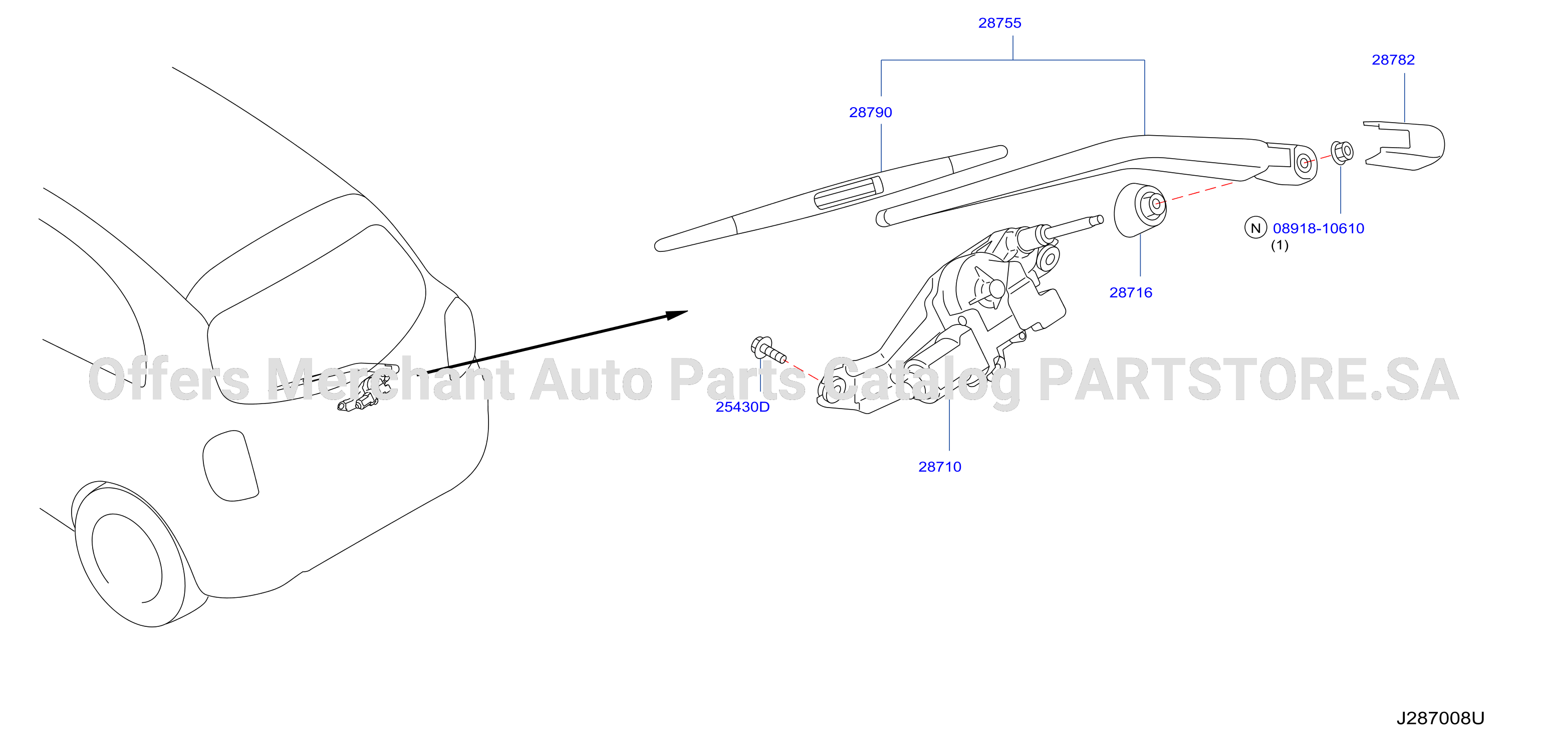 Rear Window Wiper