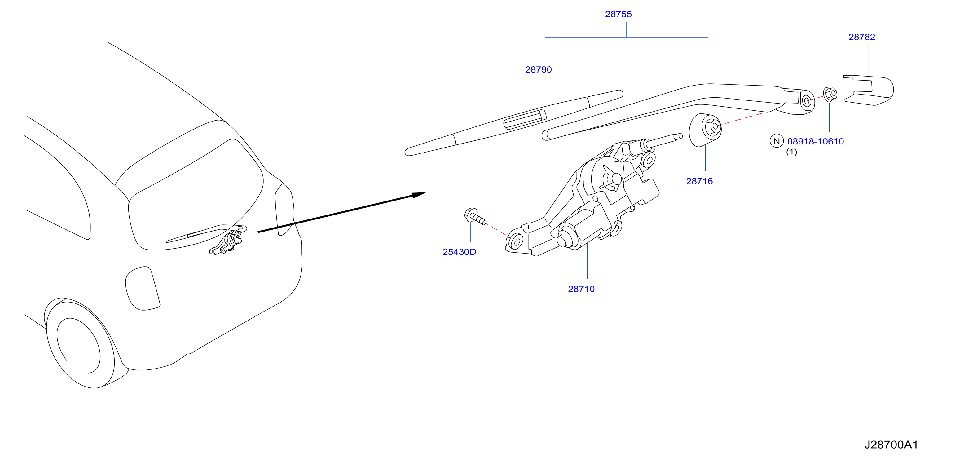 Rear Window Wiper