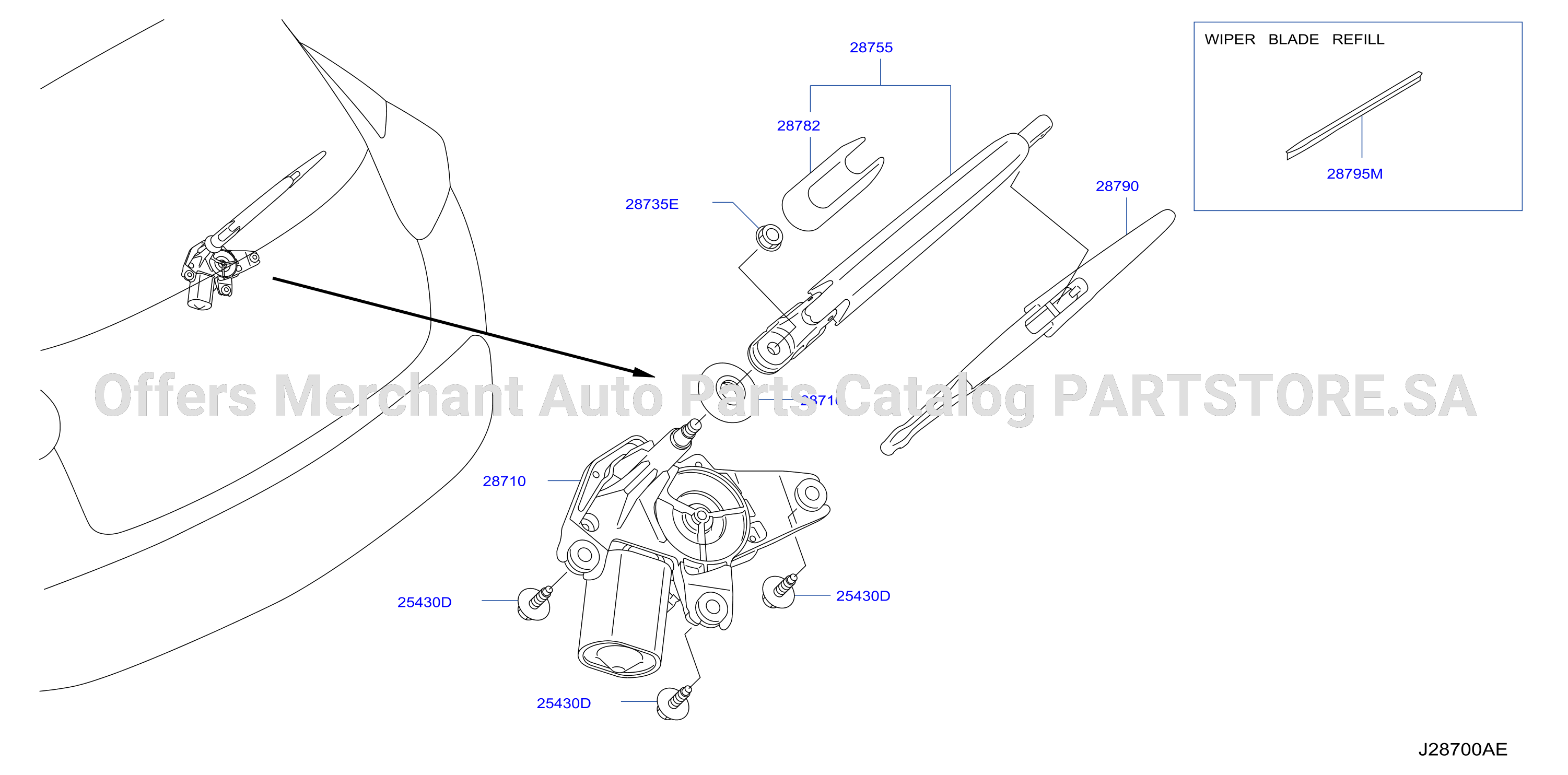 Rear Window Wiper