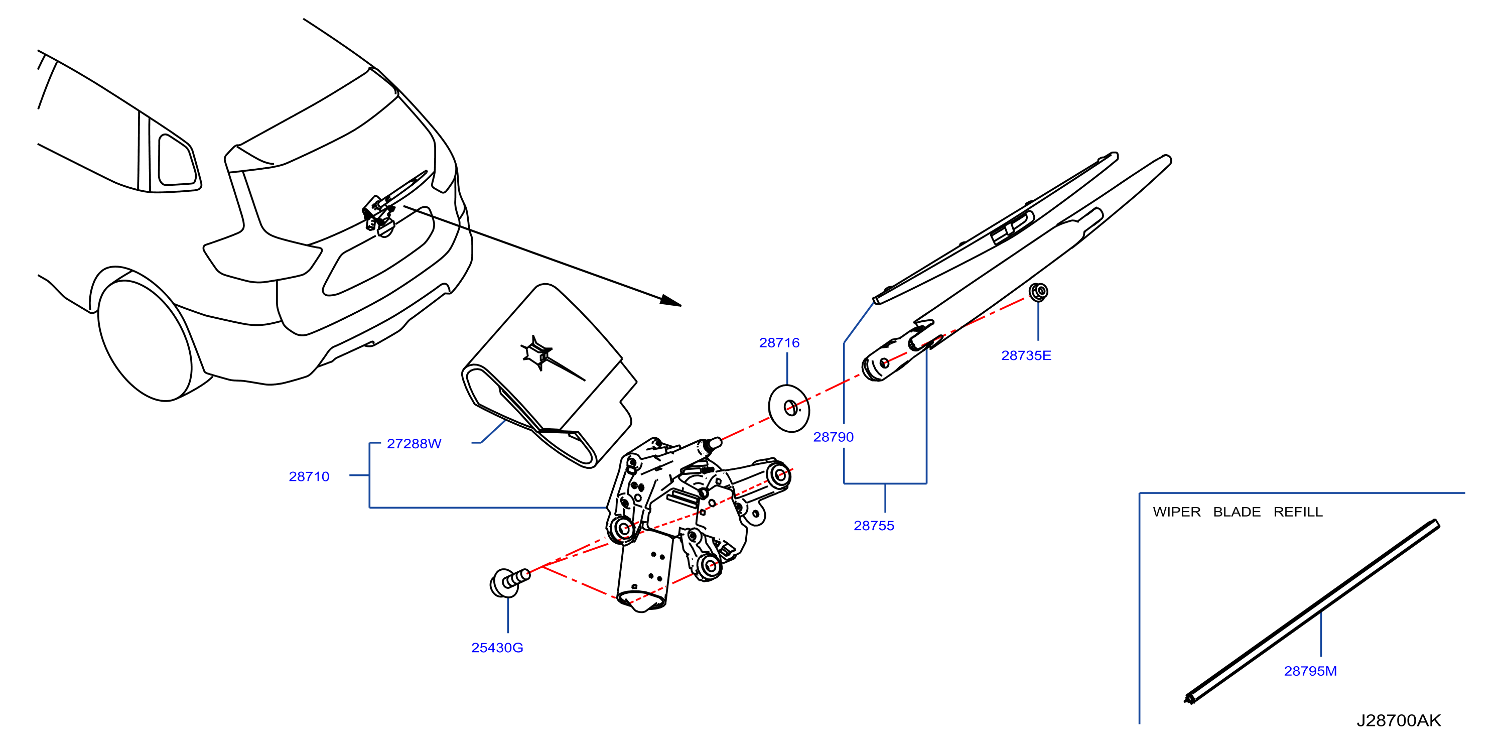 Rear Window Wiper