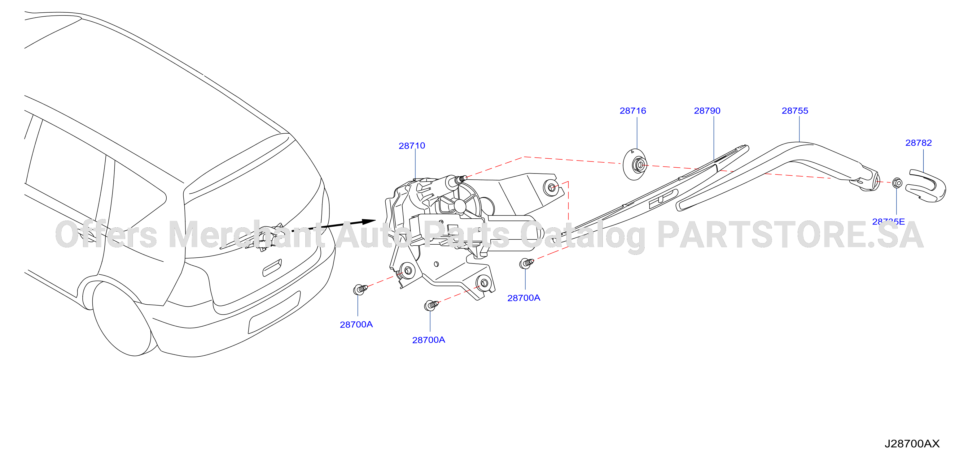 Rear Window Wiper