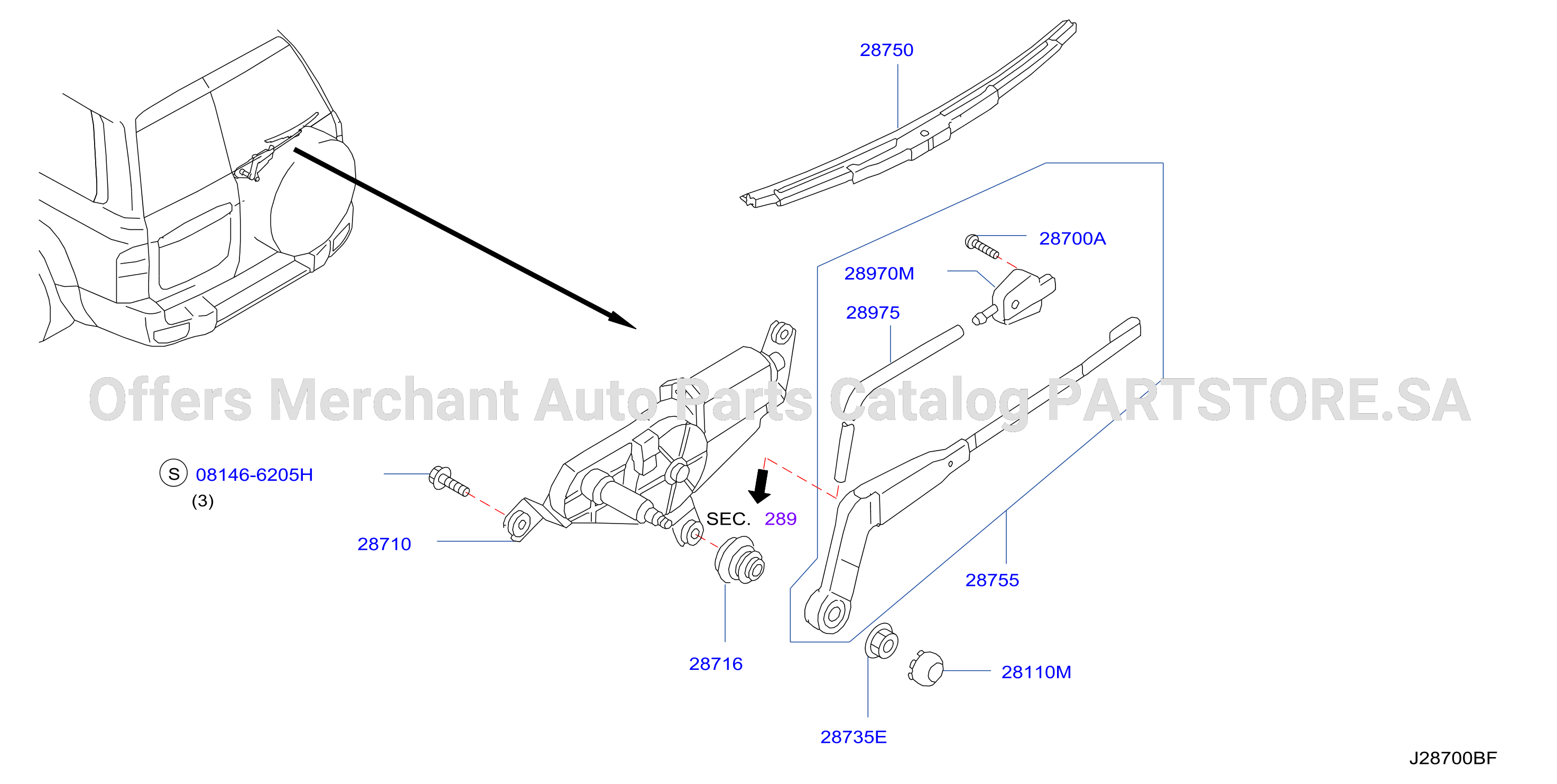 Rear Window Wiper