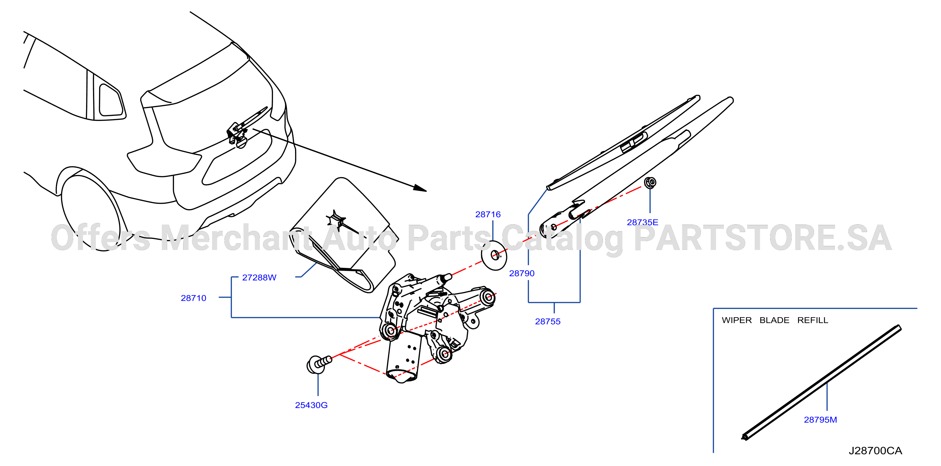 Rear Window Wiper