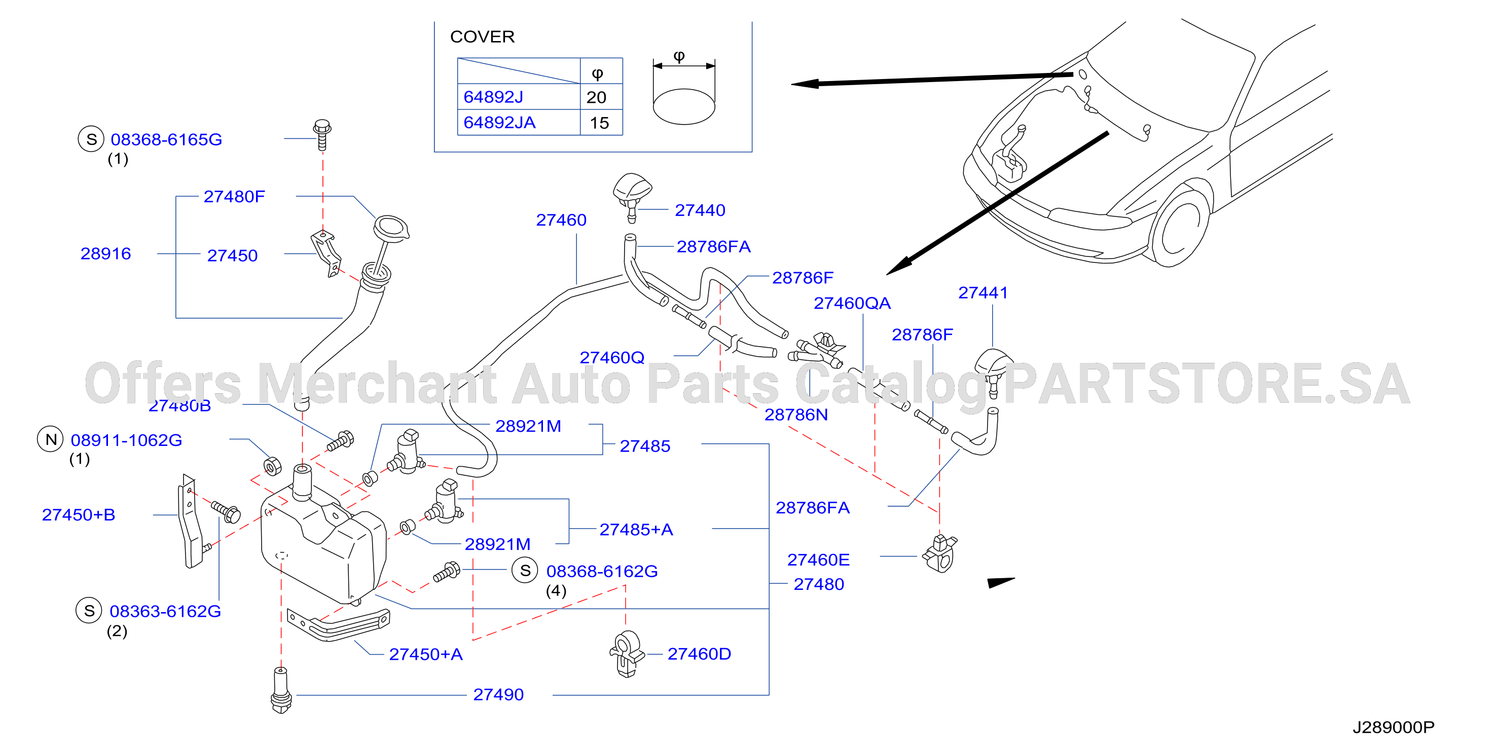 Windshield Washer Fr Washer