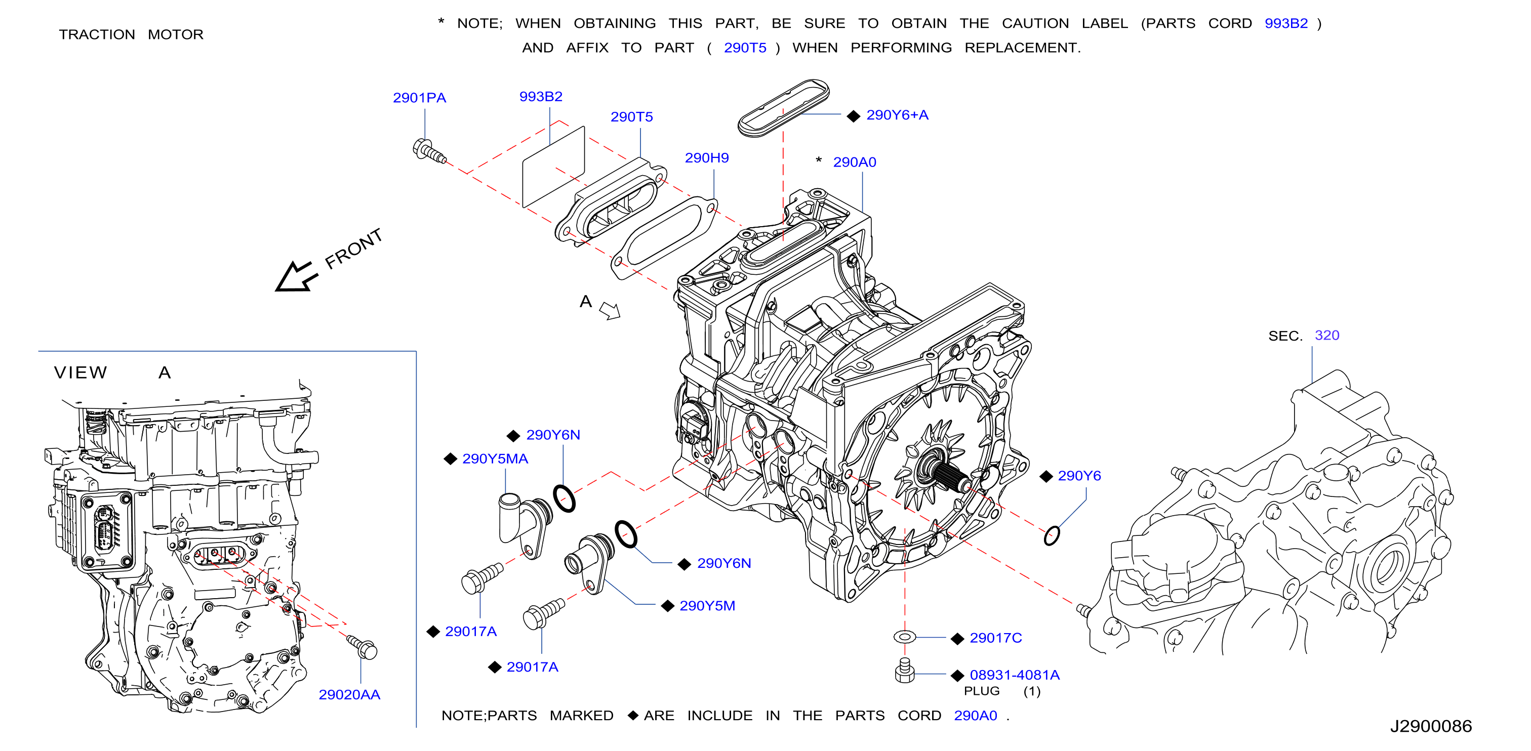 Electric Vehicle Drive System Traction Motor
