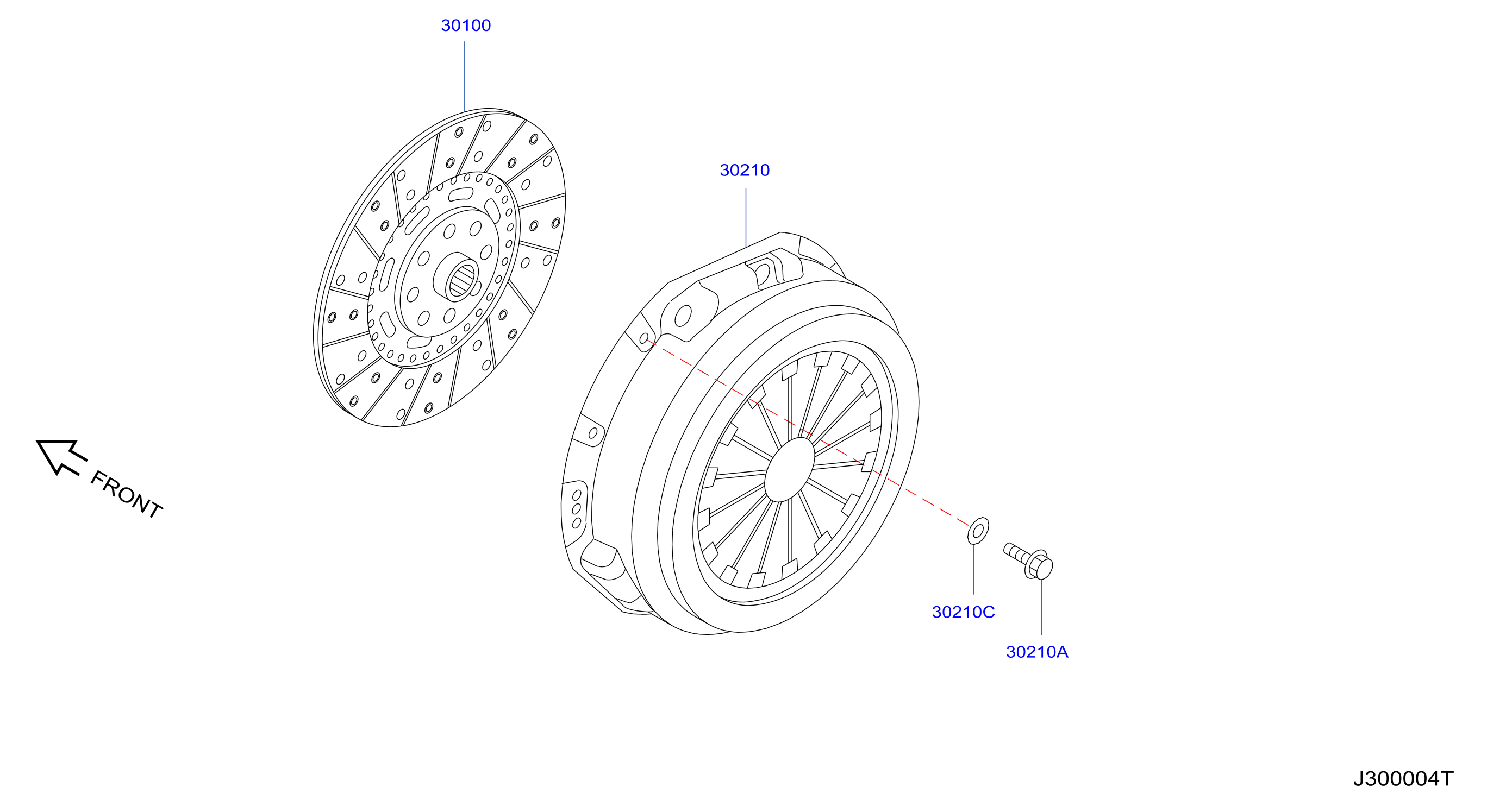 Clutch Cover Disc Release Parts