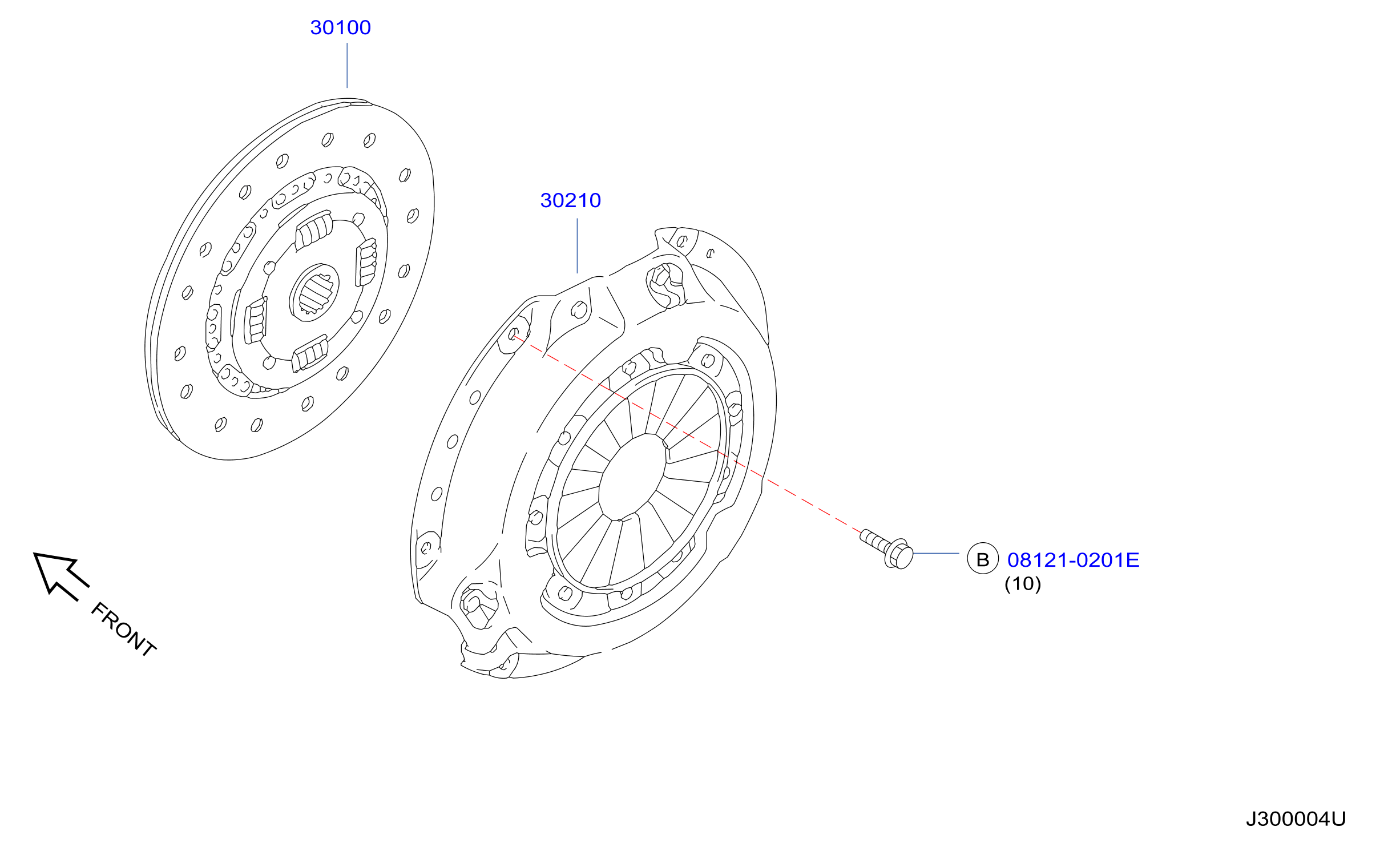 Clutch Cover Disc Release Parts