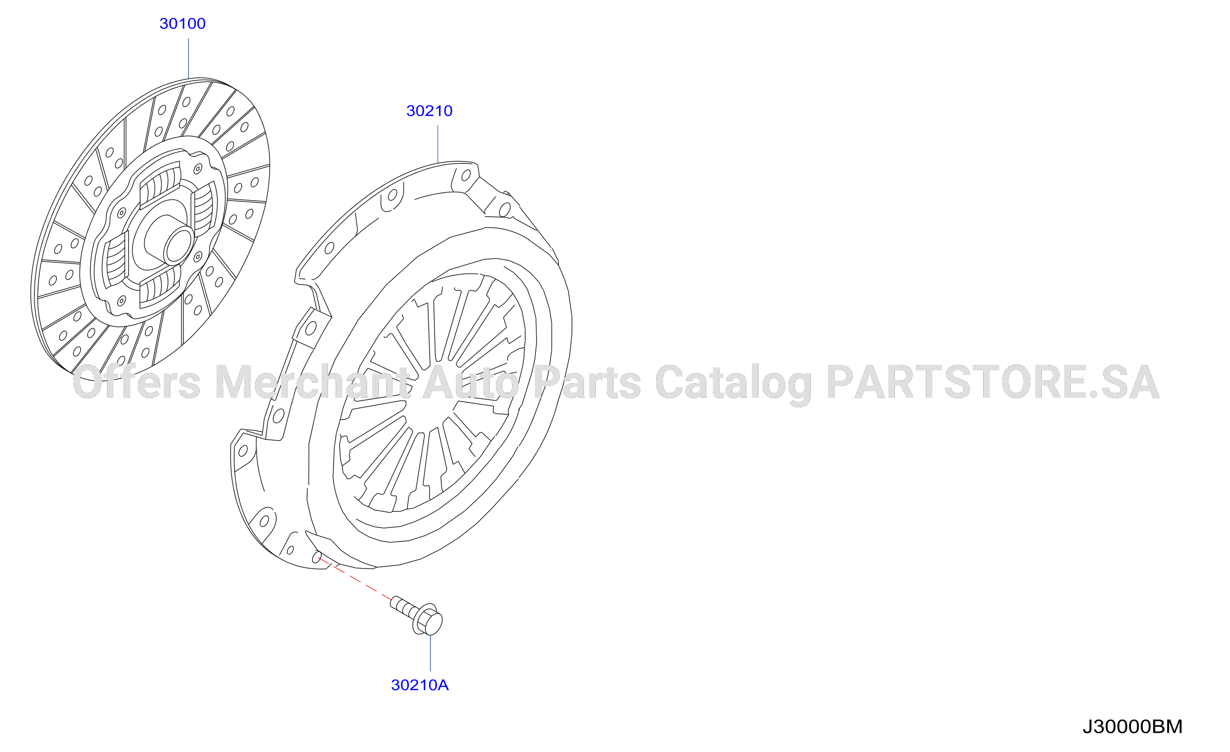 Clutch Cover Disc Release Parts
