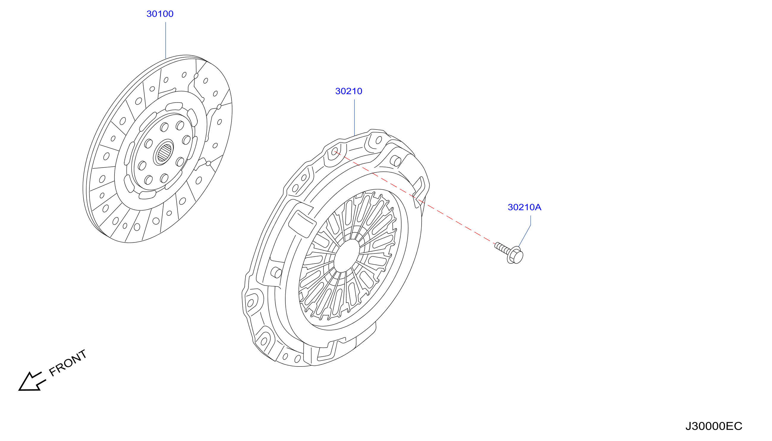Clutch Cover Disc Release Parts