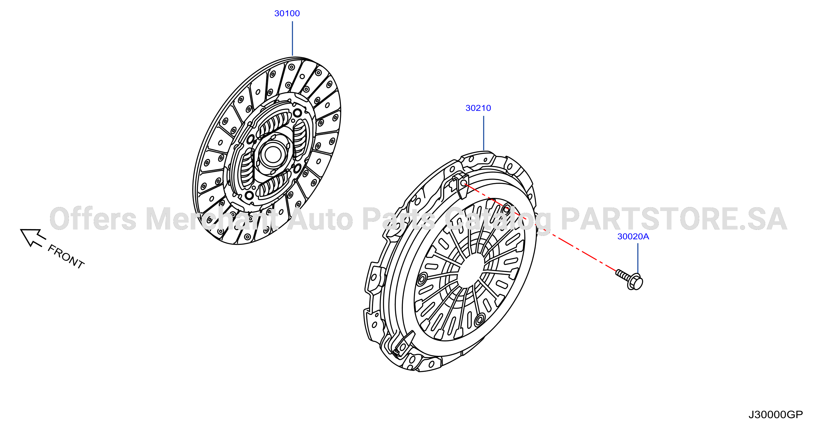 Clutch Cover Disc Release Parts