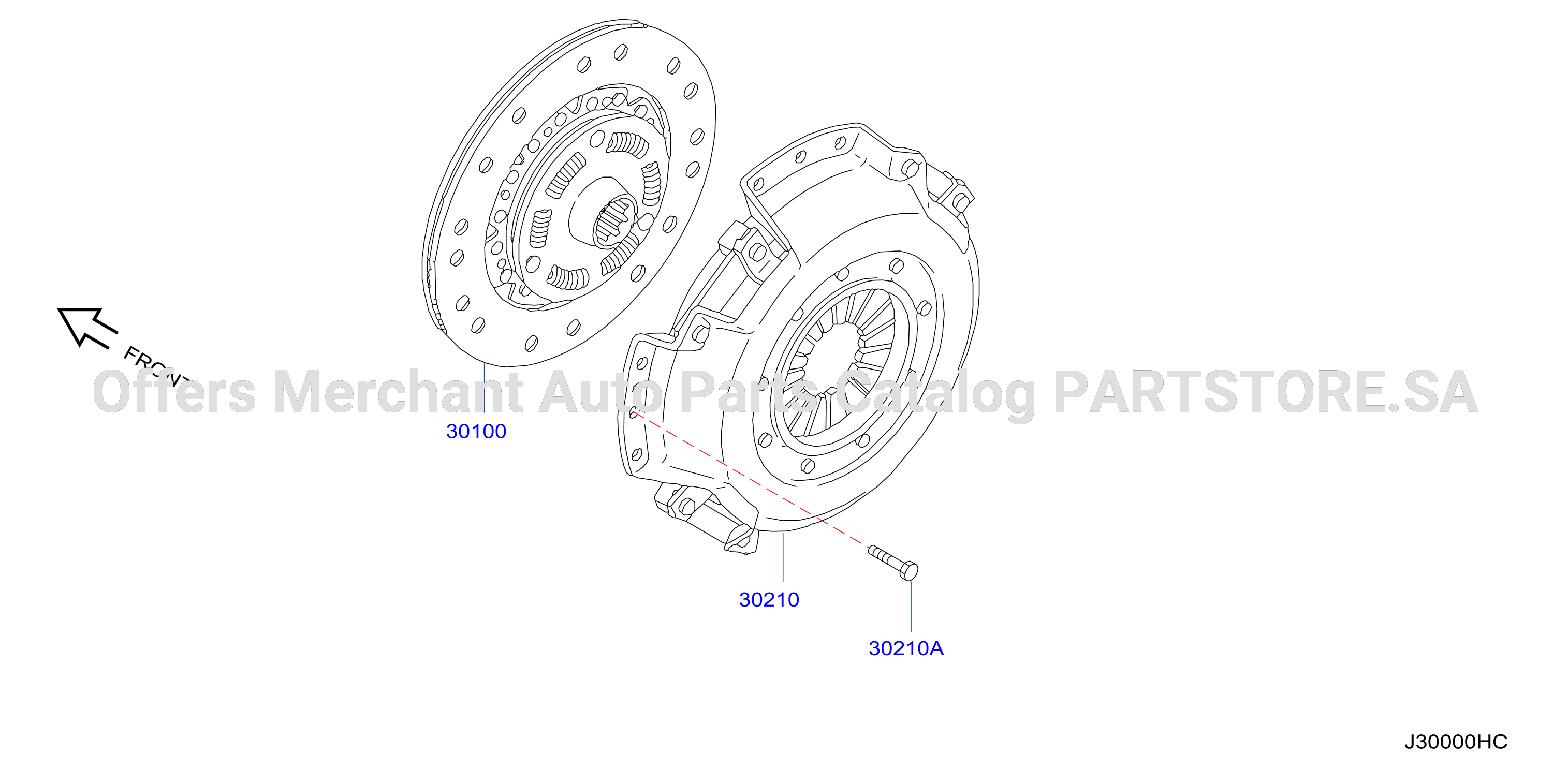 Clutch Cover Disc Release Parts