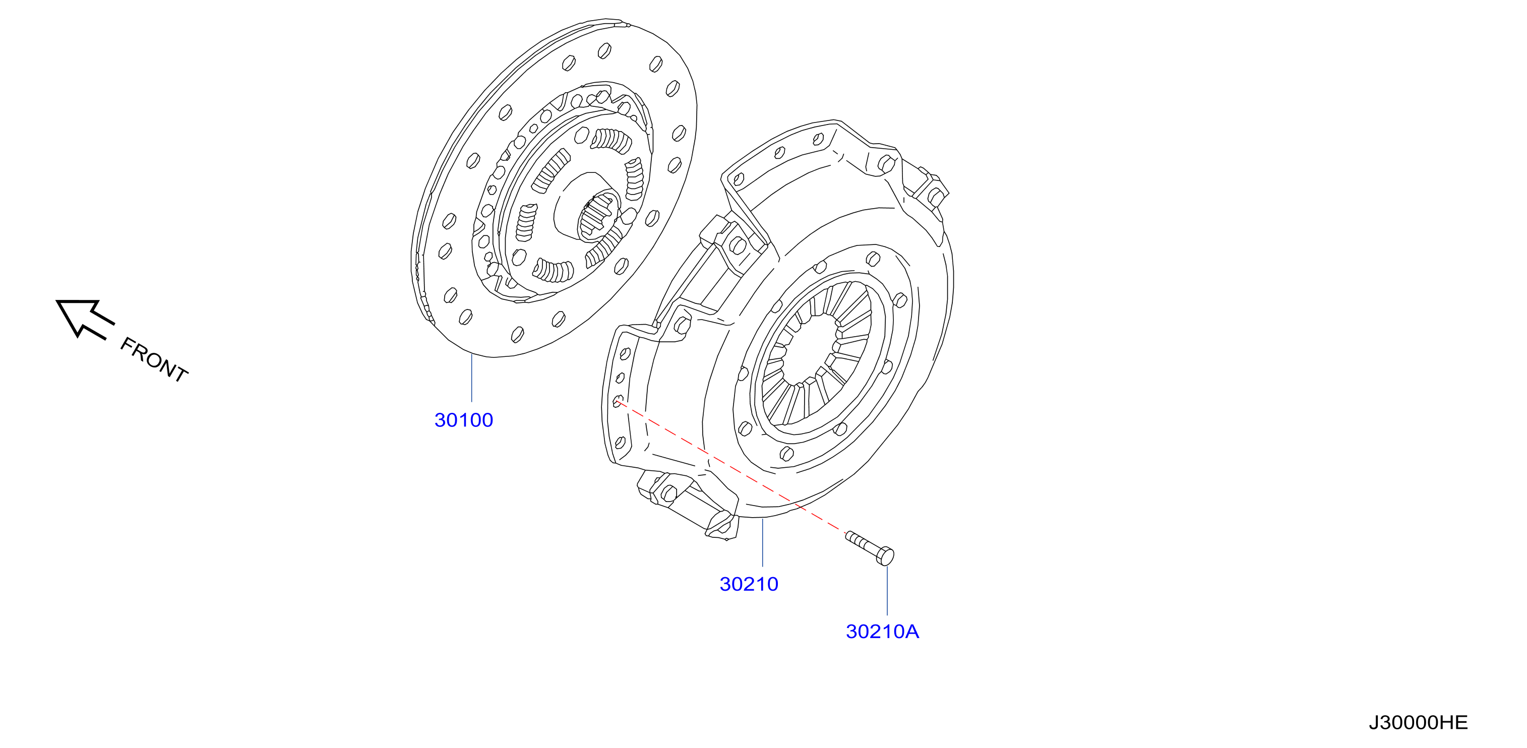 Clutch Cover Disc Release Parts