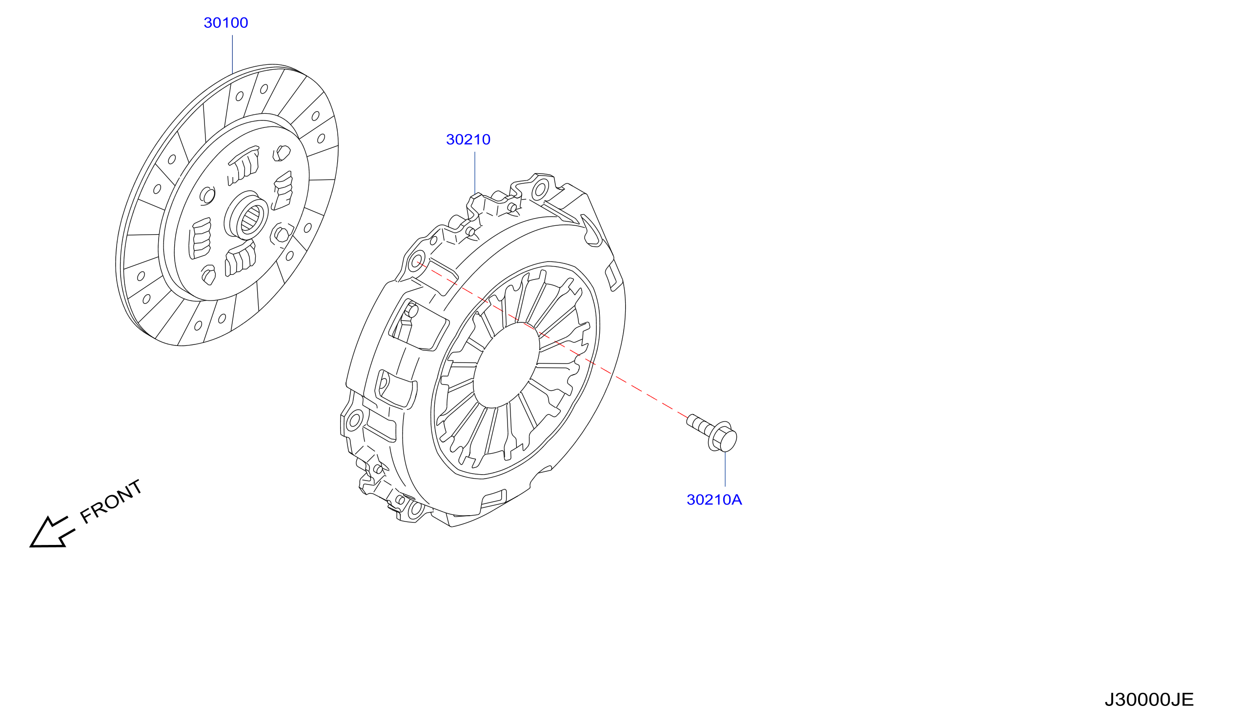 Clutch Cover Disc Release Parts