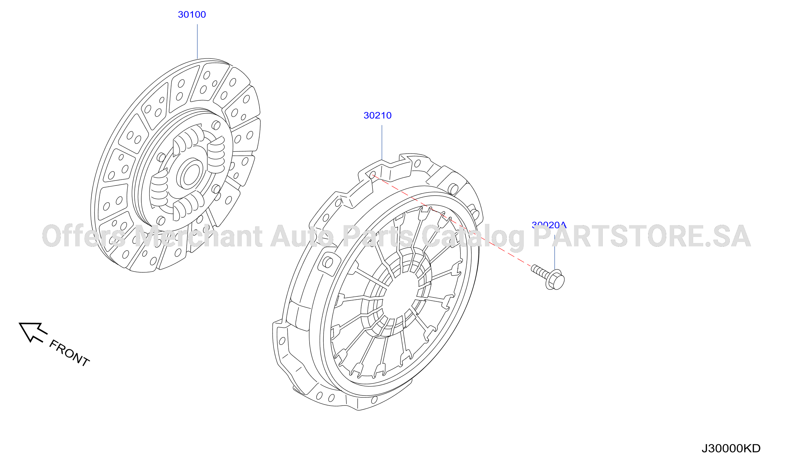 Clutch Cover Disc Release Parts