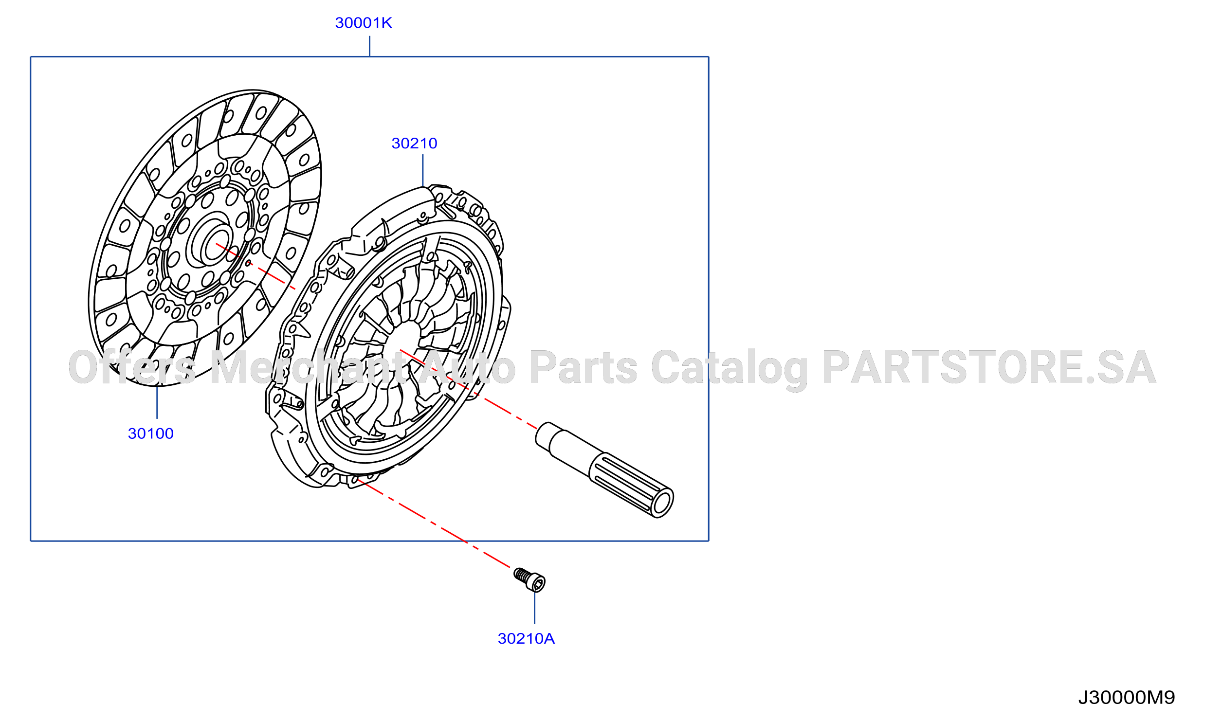Clutch Cover Disc Release Parts M9T Mt
