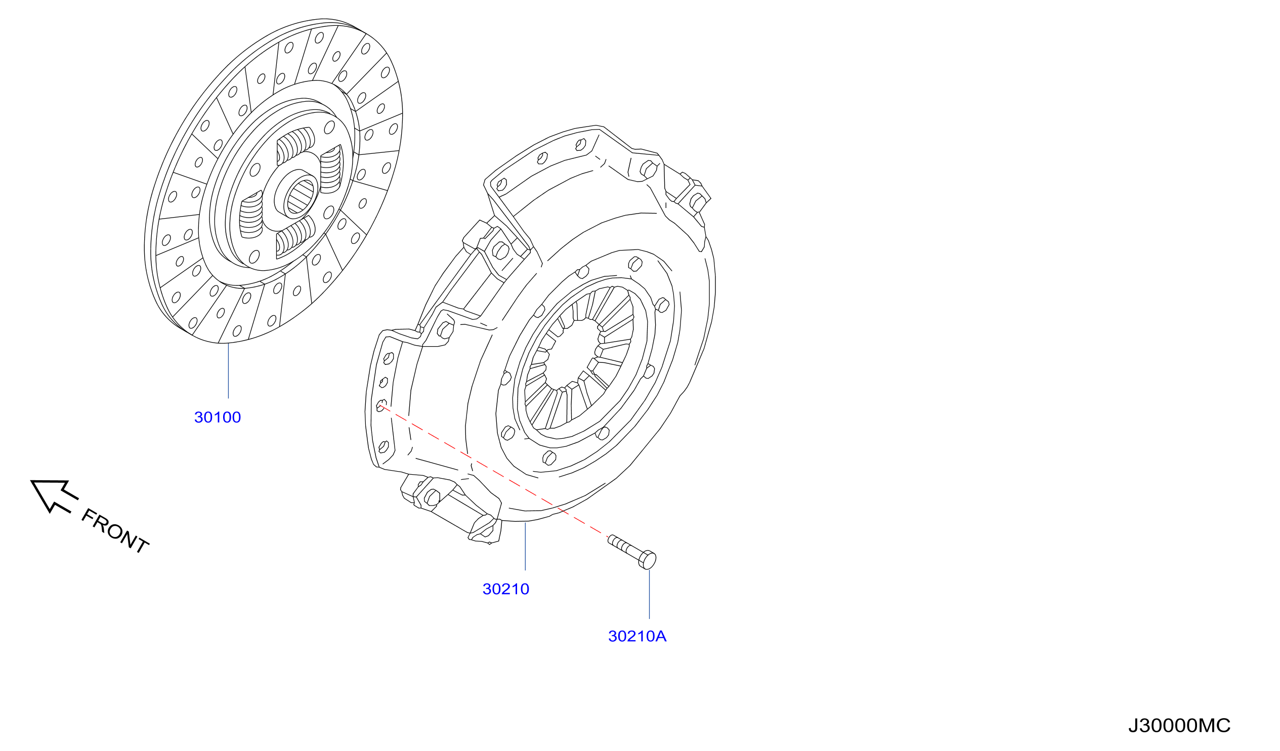 Clutch Cover Disc Release Parts