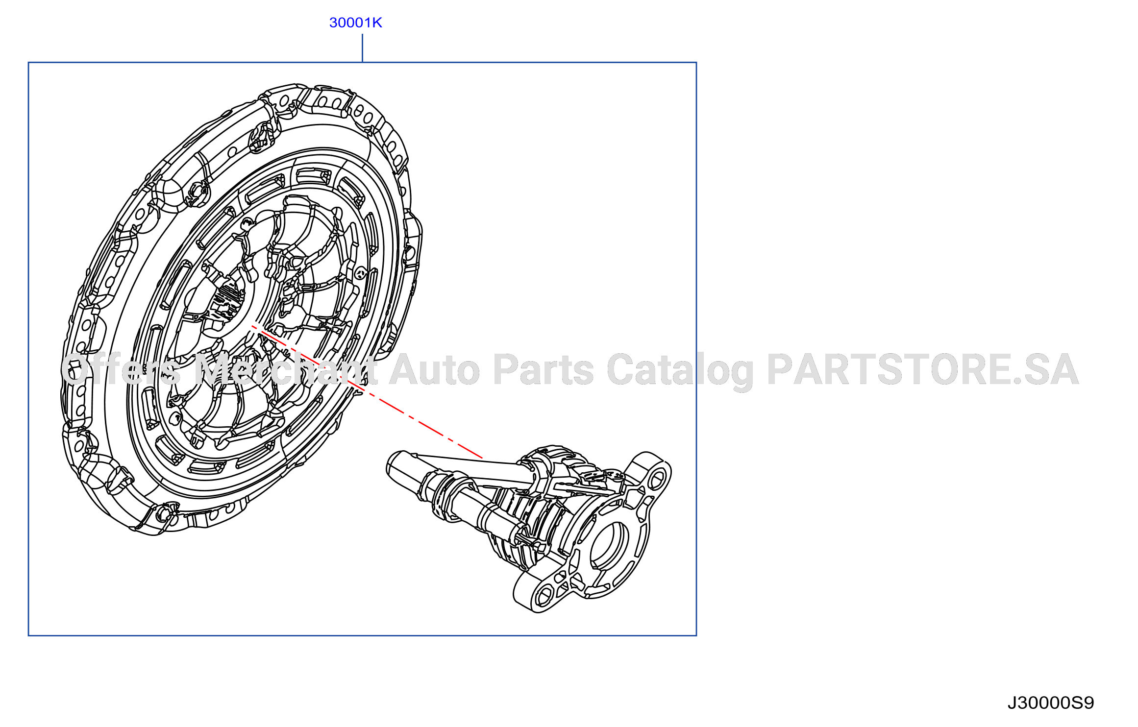 Clutch Cover Disc Release Parts 2