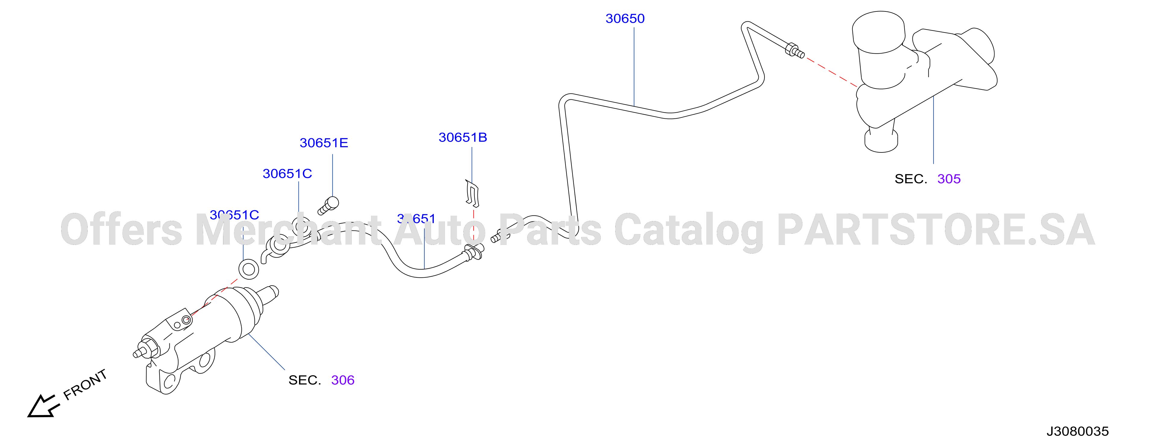Clutch Piping