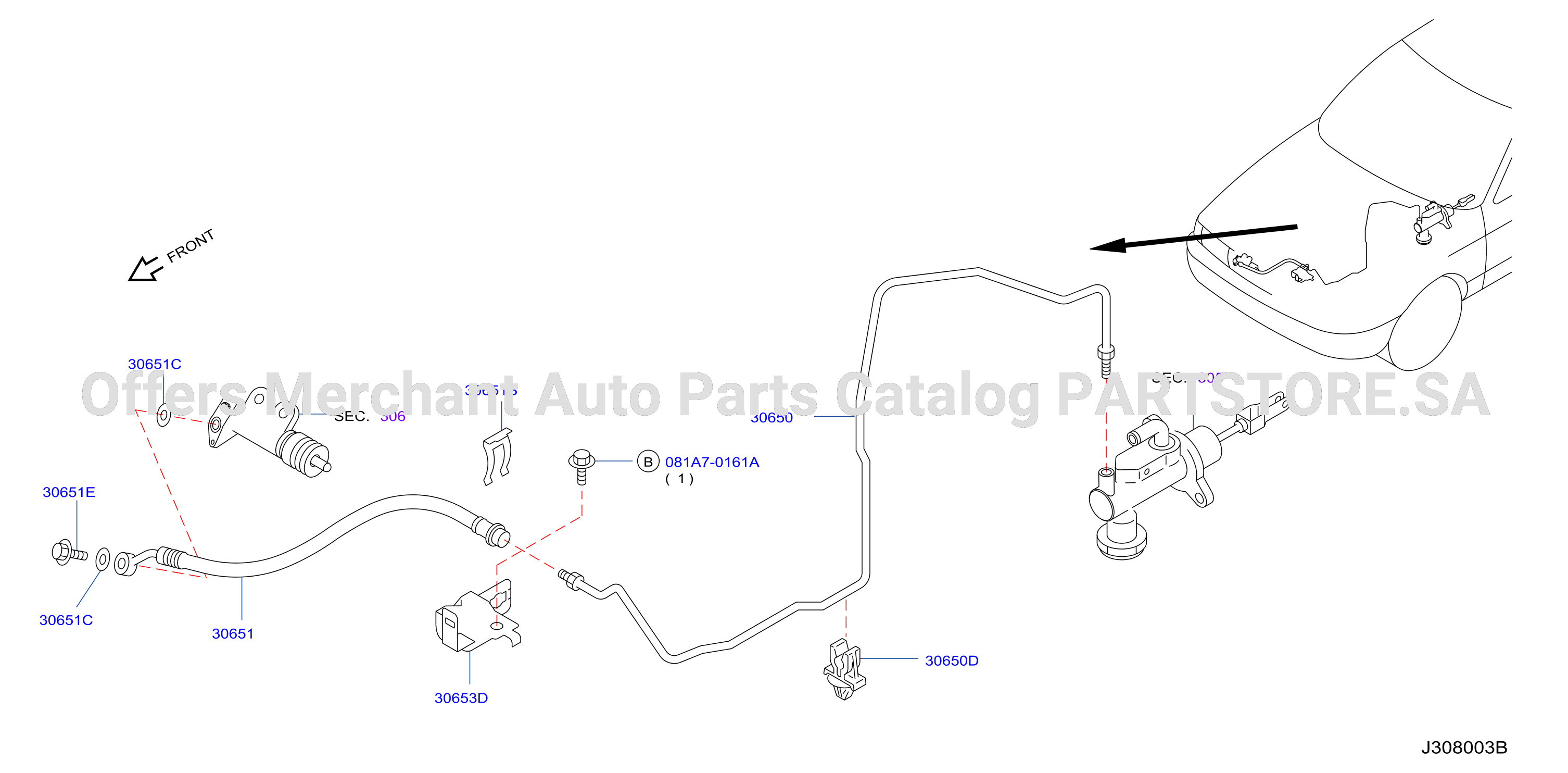 Clutch Piping