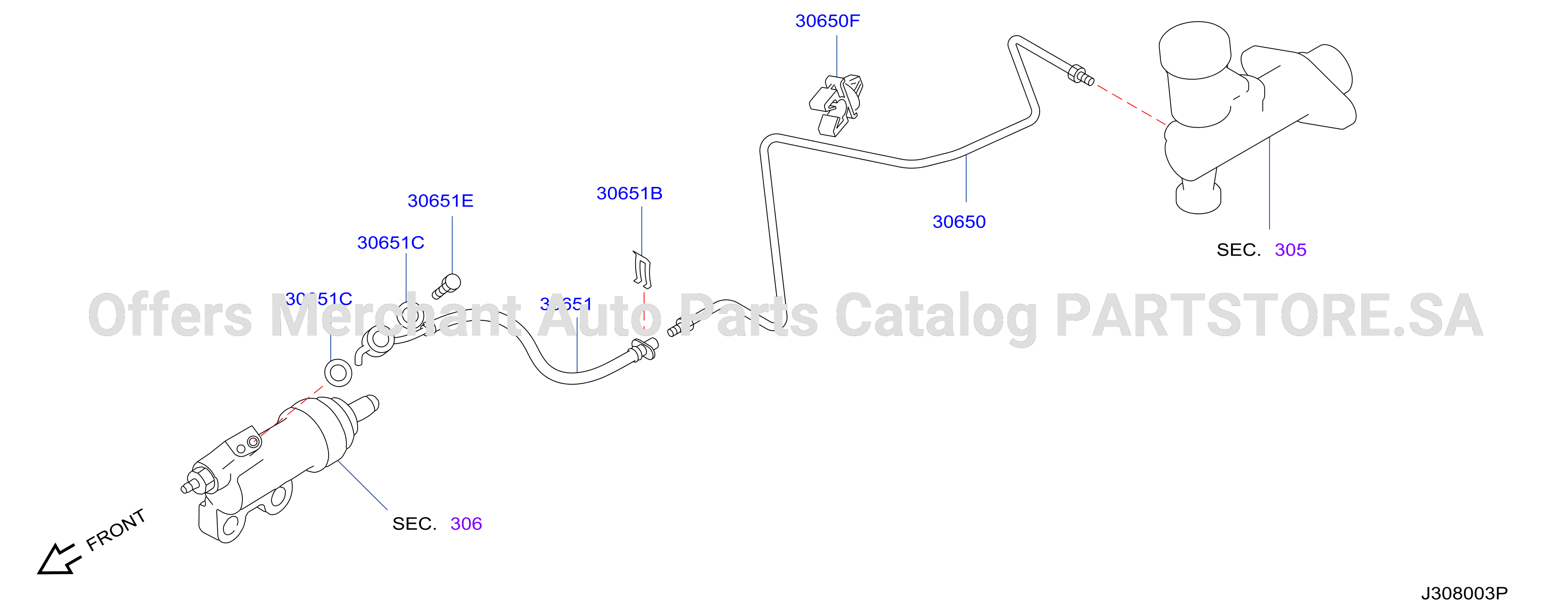 Clutch Piping