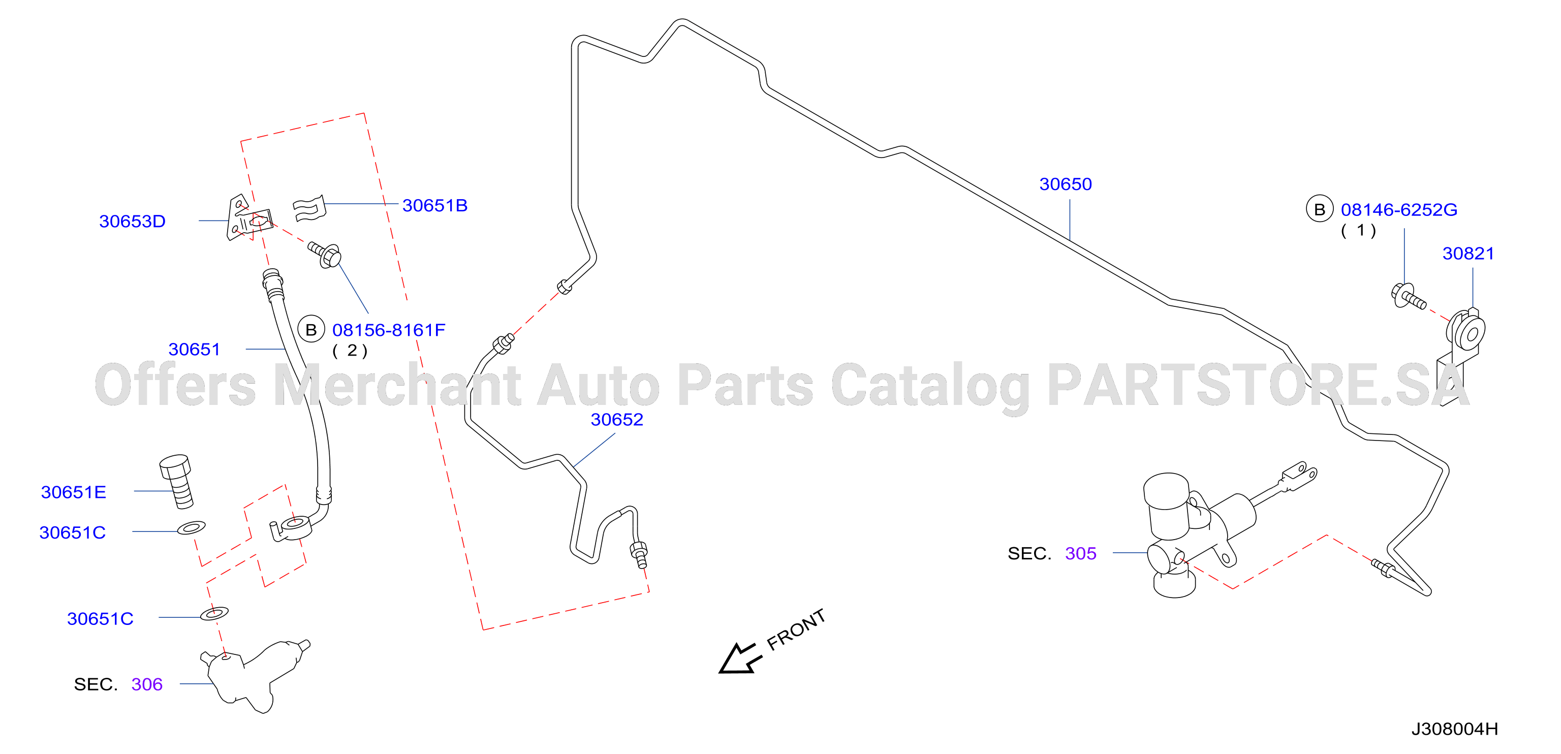 Clutch Piping