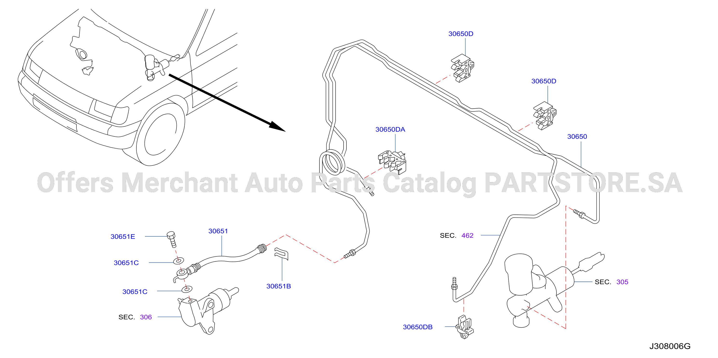 Clutch Piping F / Abs
