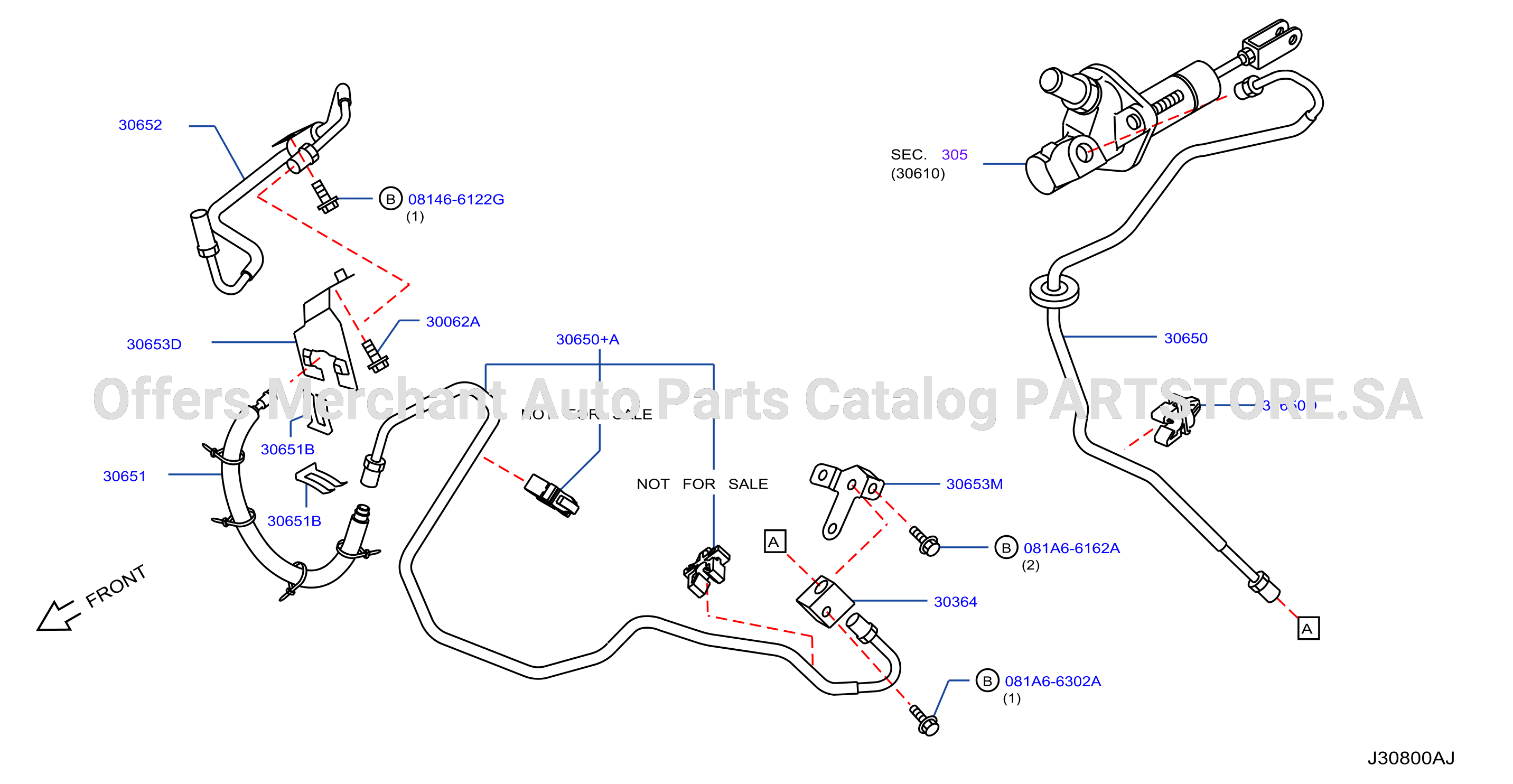 Clutch Piping Lhd