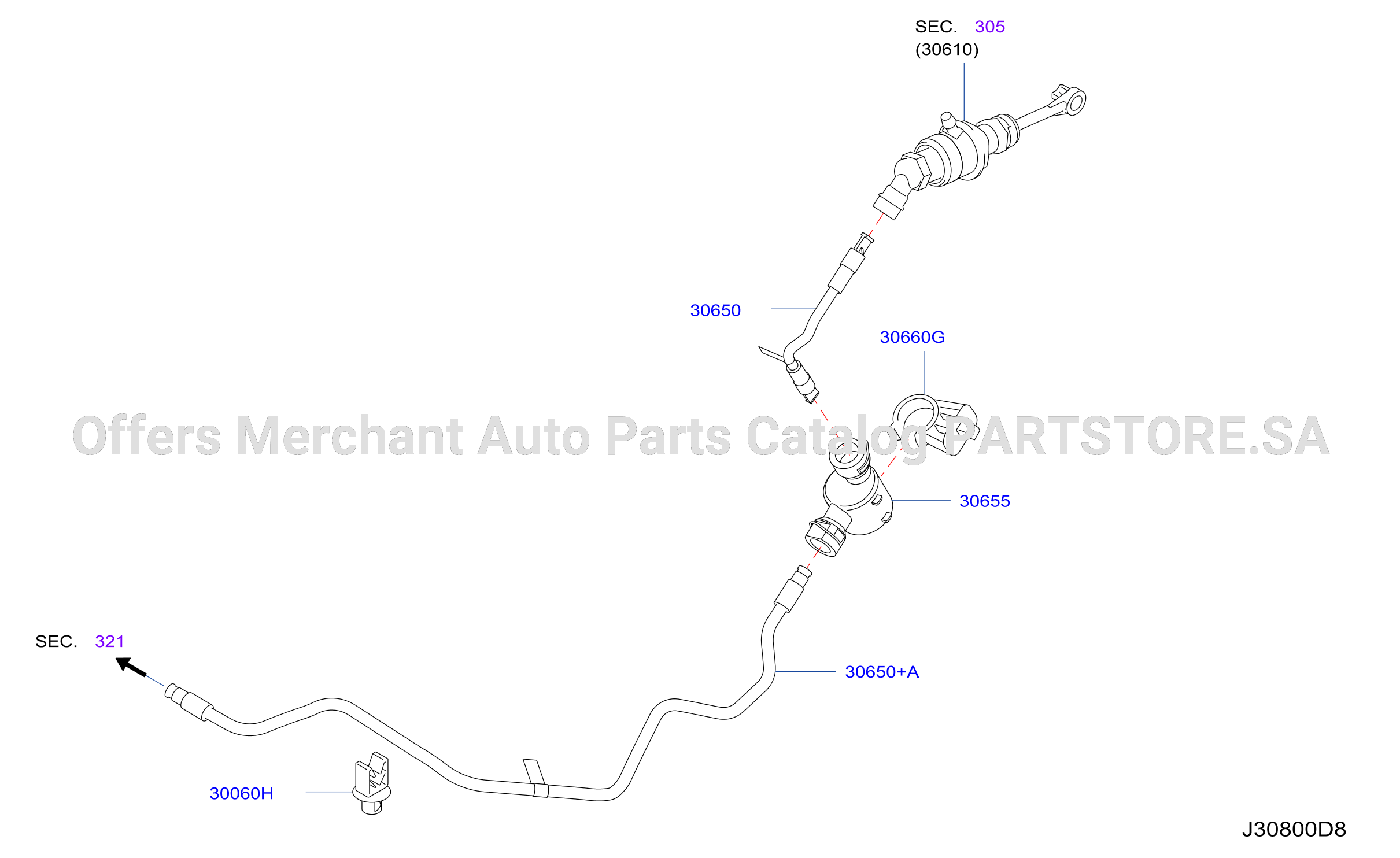 Clutch Piping