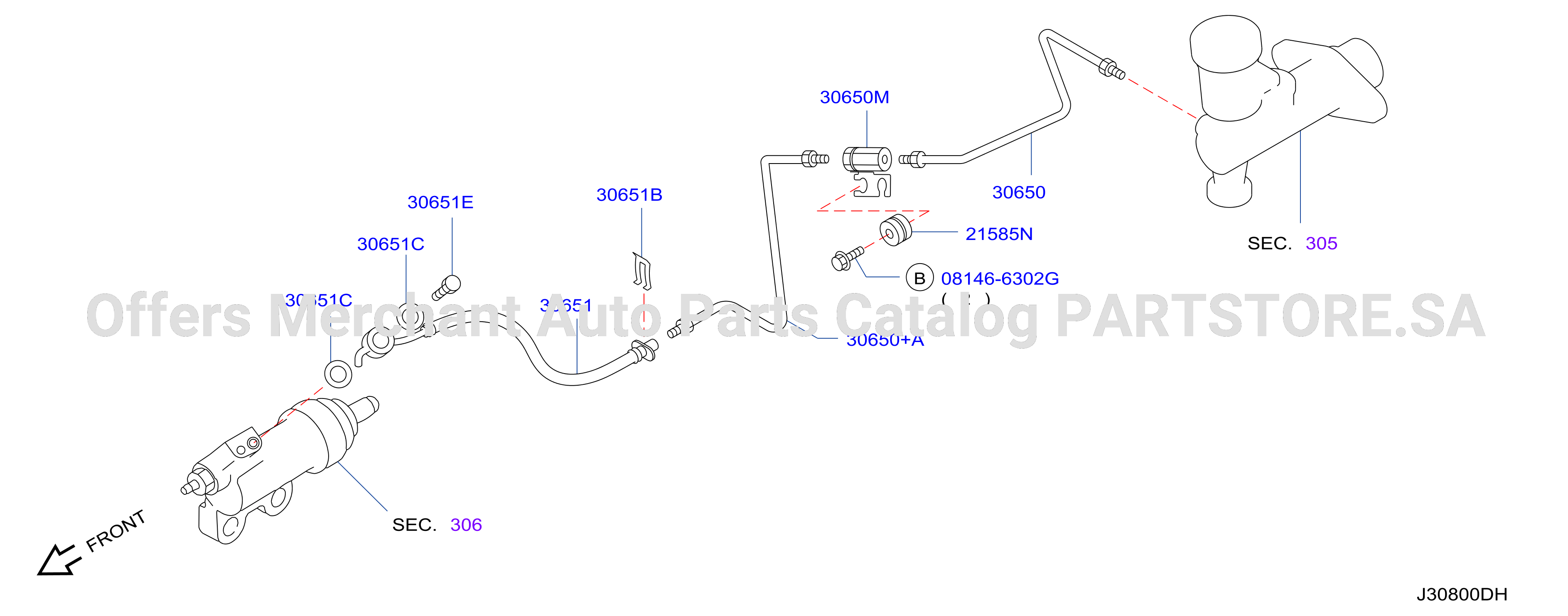 Clutch Piping