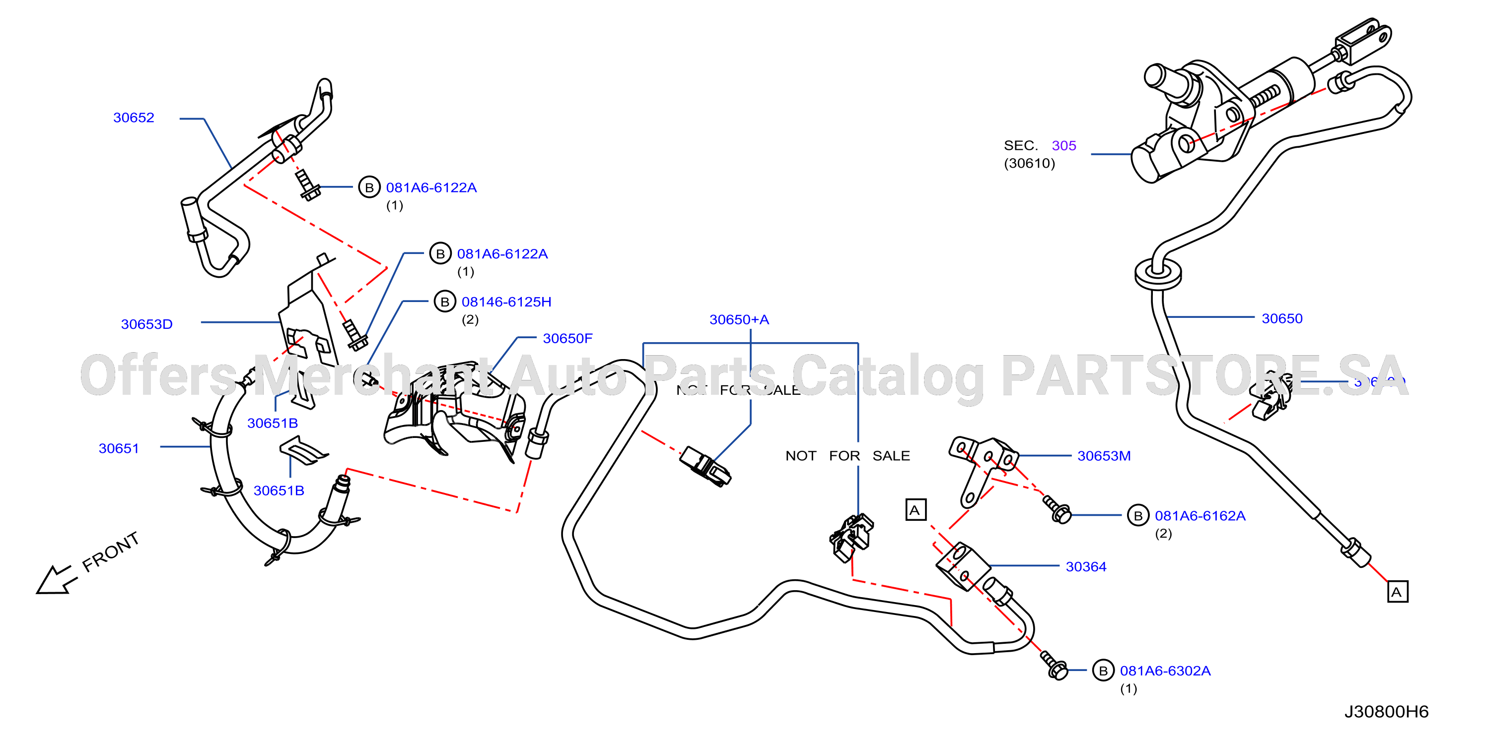 Clutch Piping Lhd