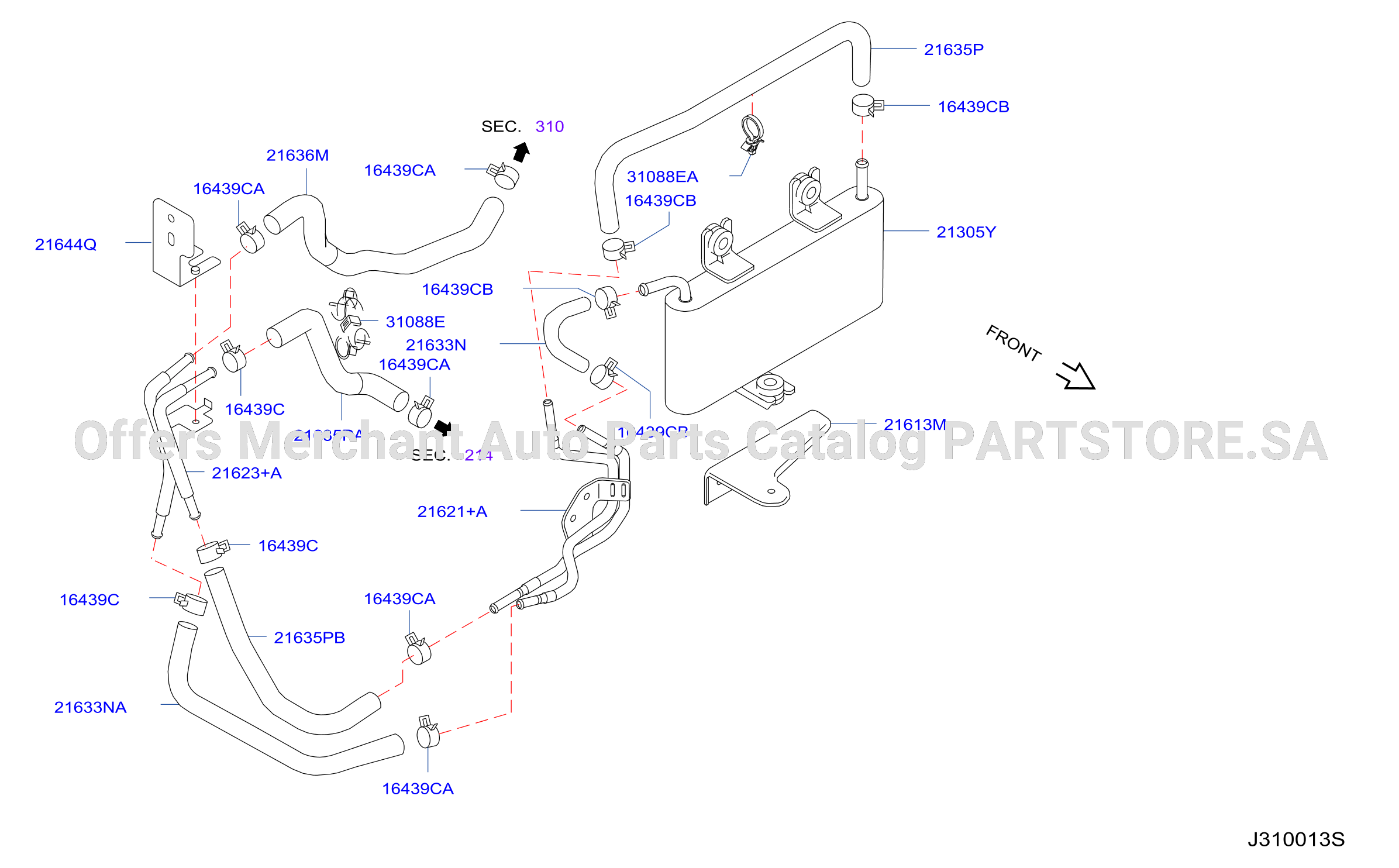 Auto Transmission Transaxle Fitting Oil Cooler Parts
