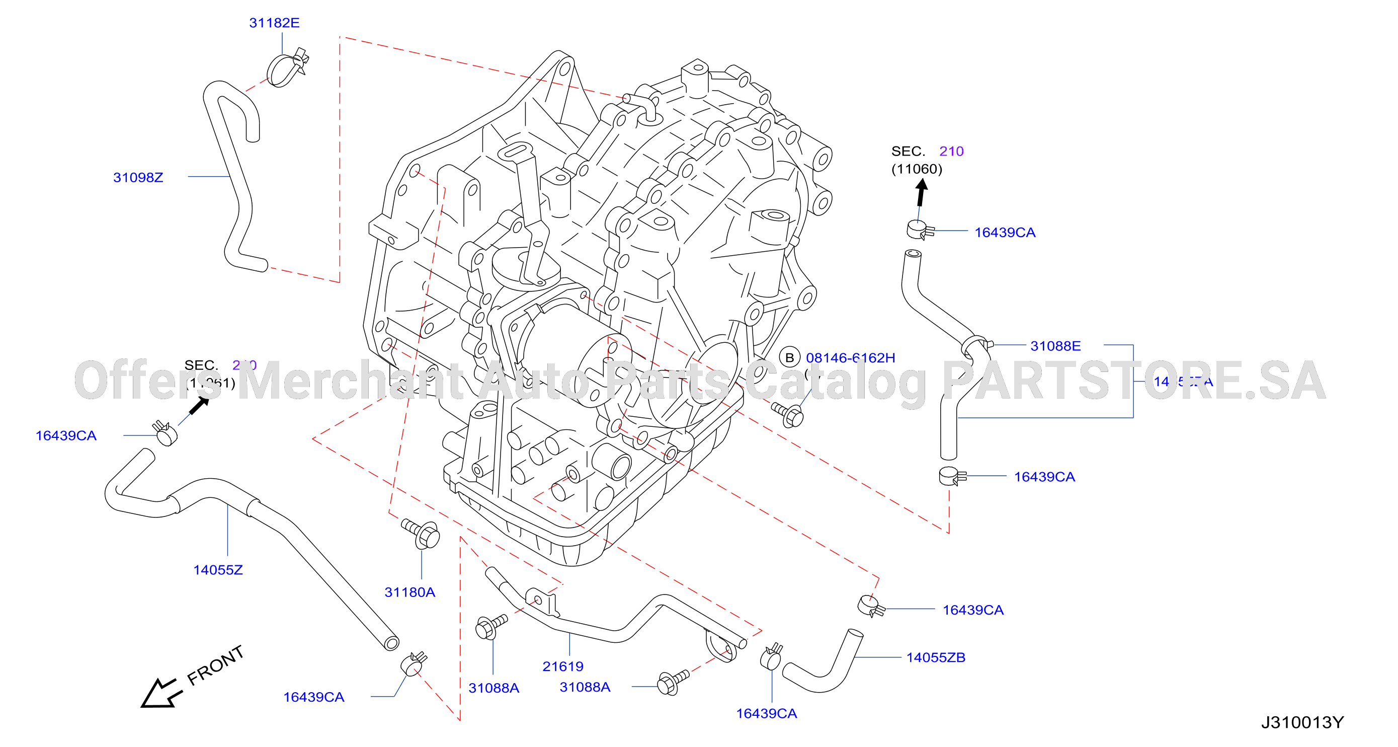 مبرد زيت