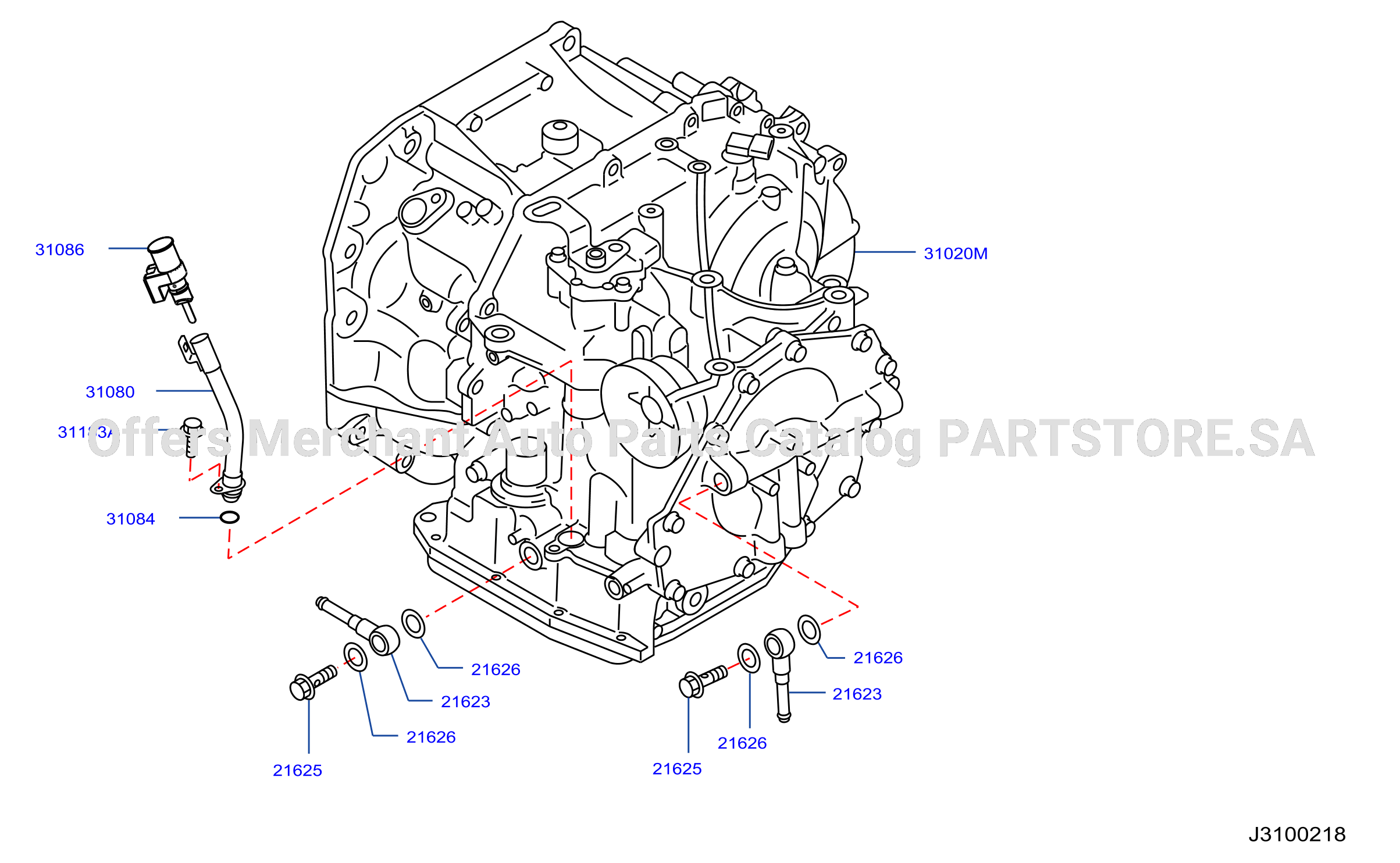 Auto Transmission Transaxle Fitting Oil Cooler Tube Parts