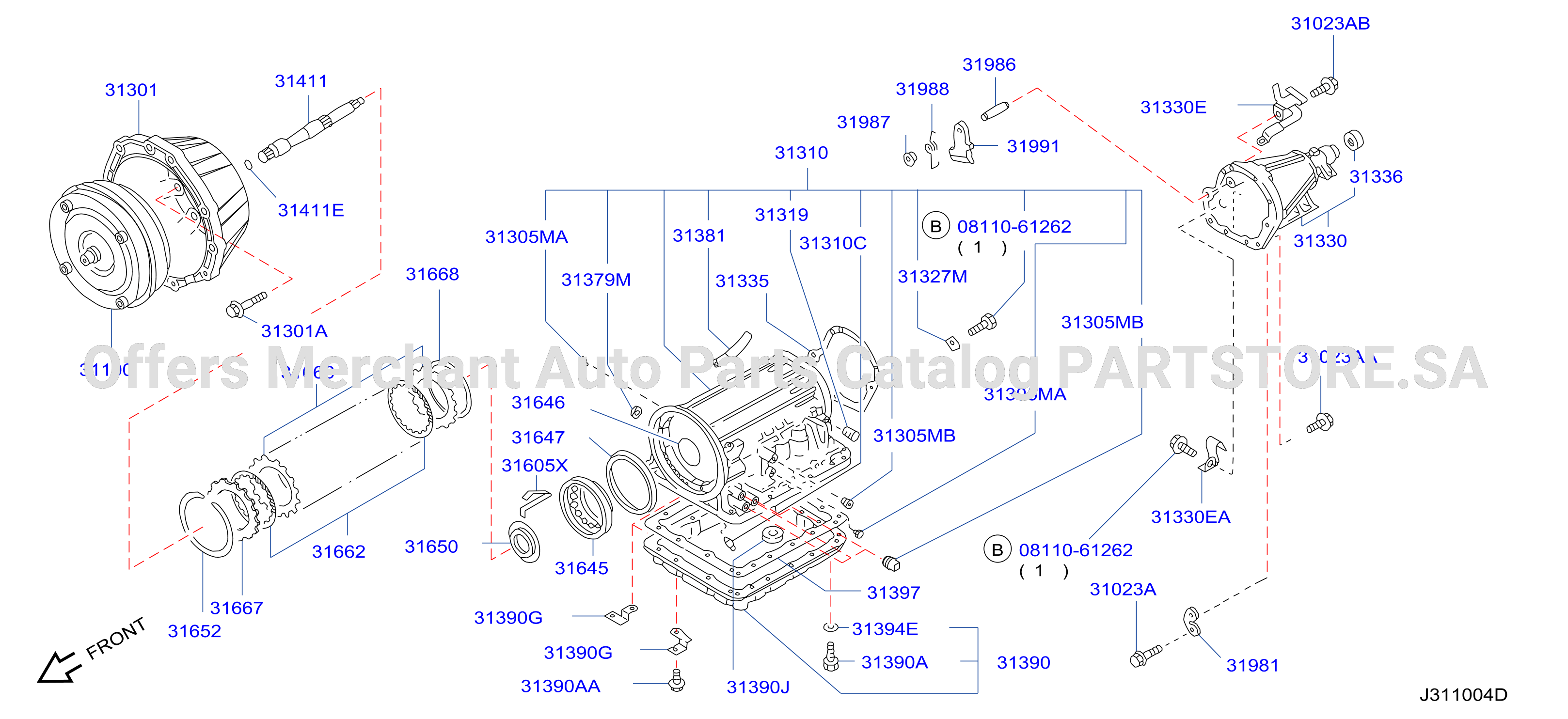 Torque Converter Housing Case