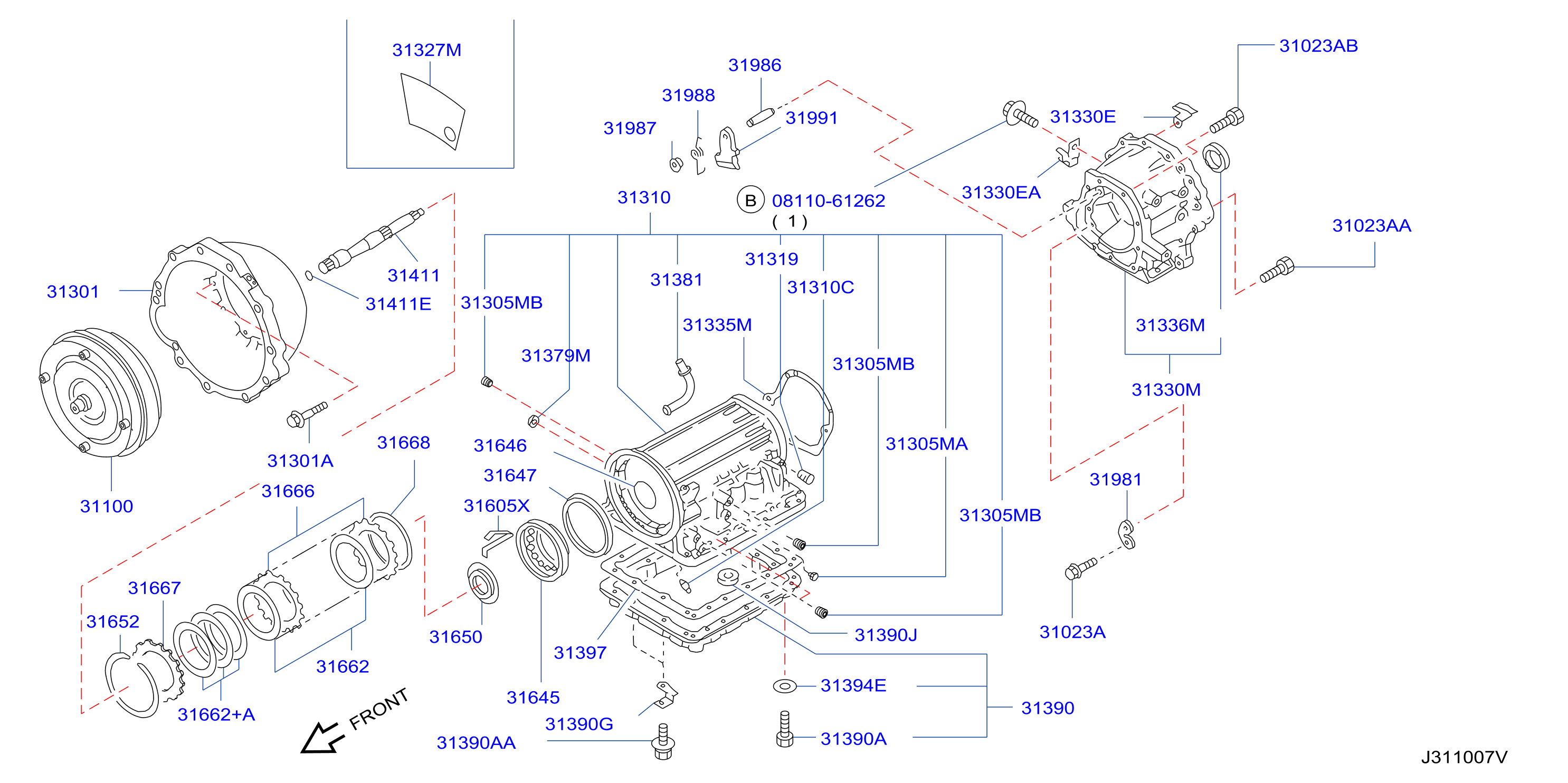 Torque Converter Housing Case