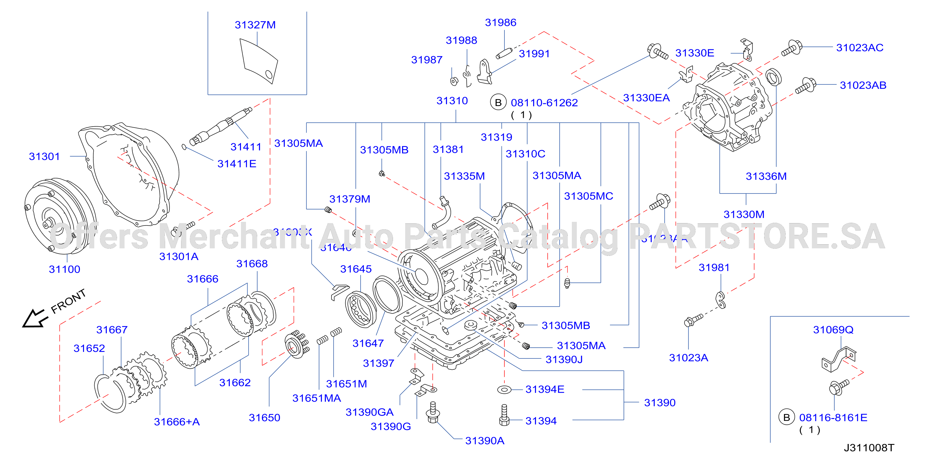 Torque Converter Housing Case
