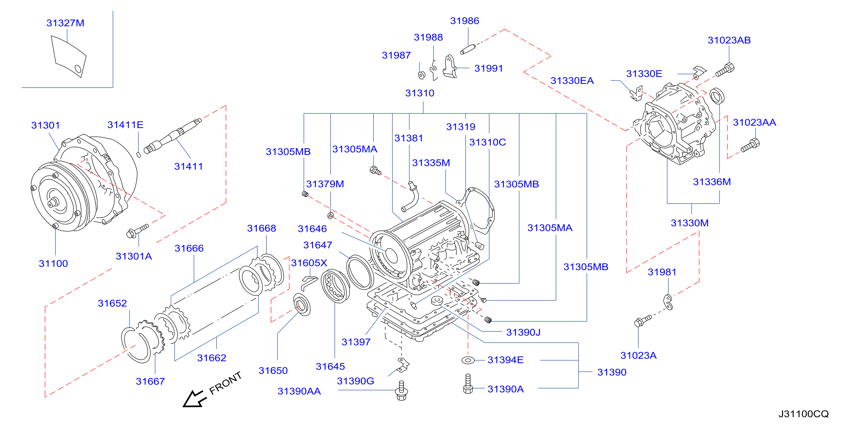 Torque Converter Housing Case