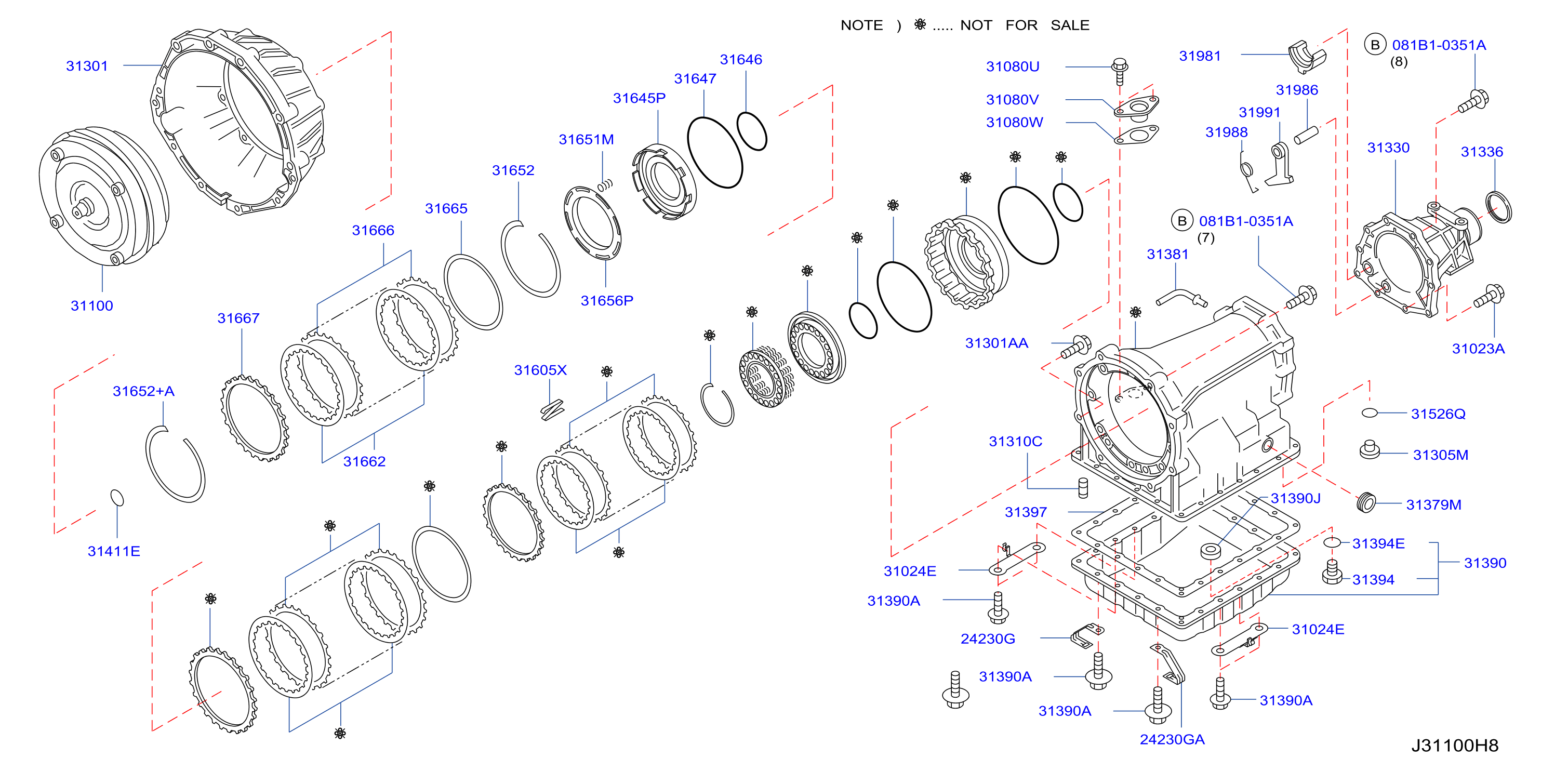 Torque Converter Housing Case