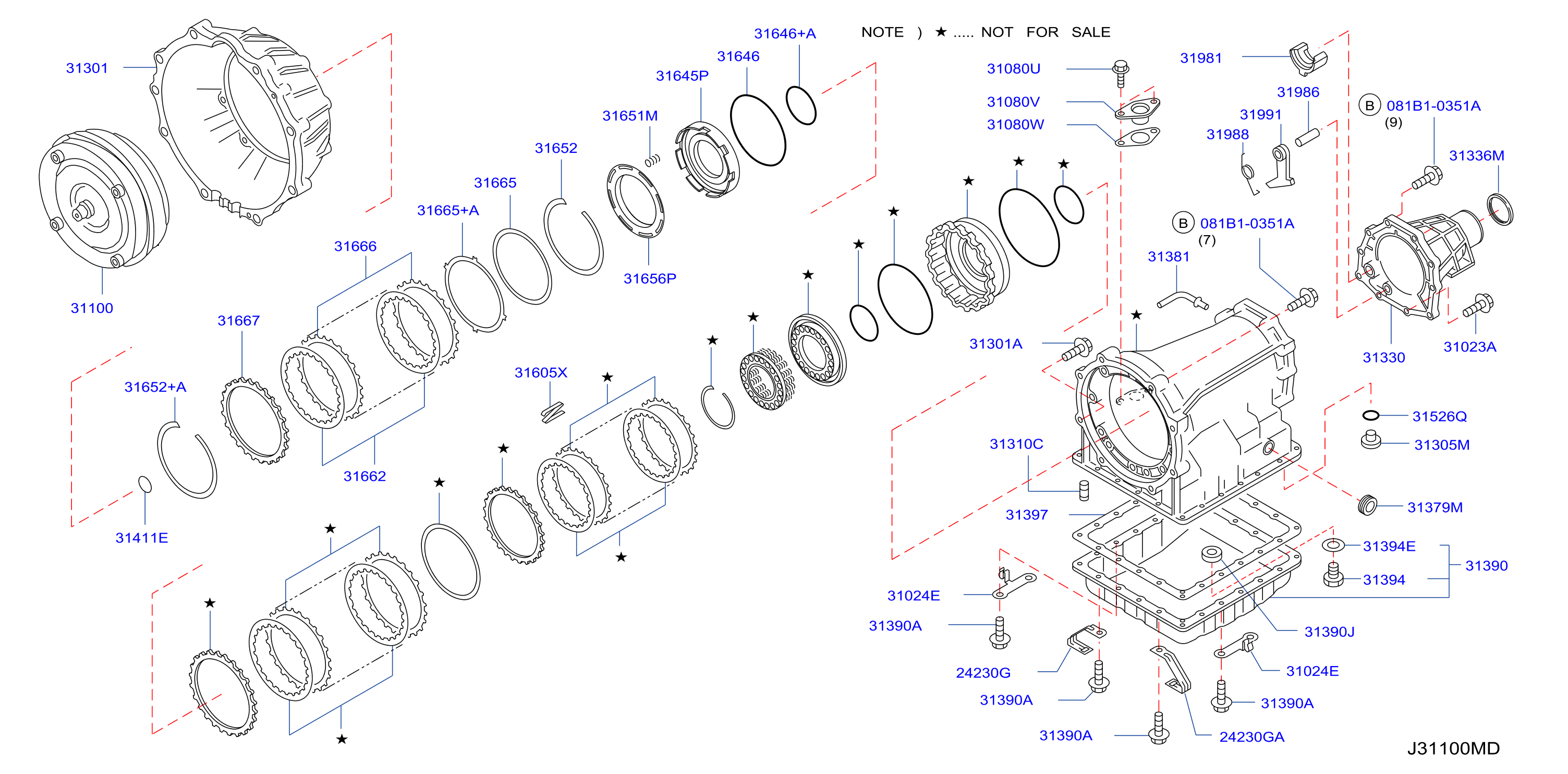 Torque Converter Housing Case Converter Housing